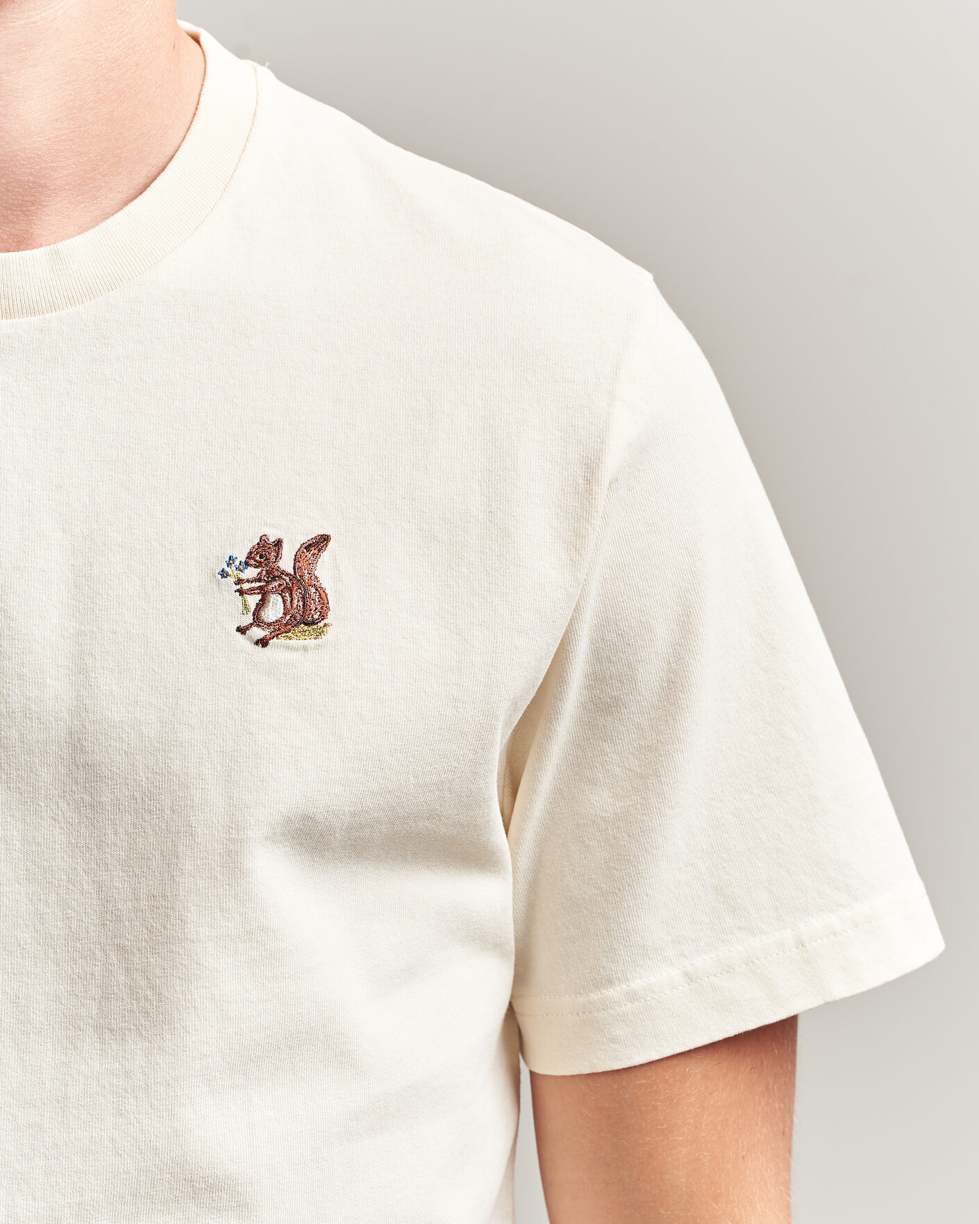 Heren | T-shirts | Forét | Acorn T-Shirt Cloud