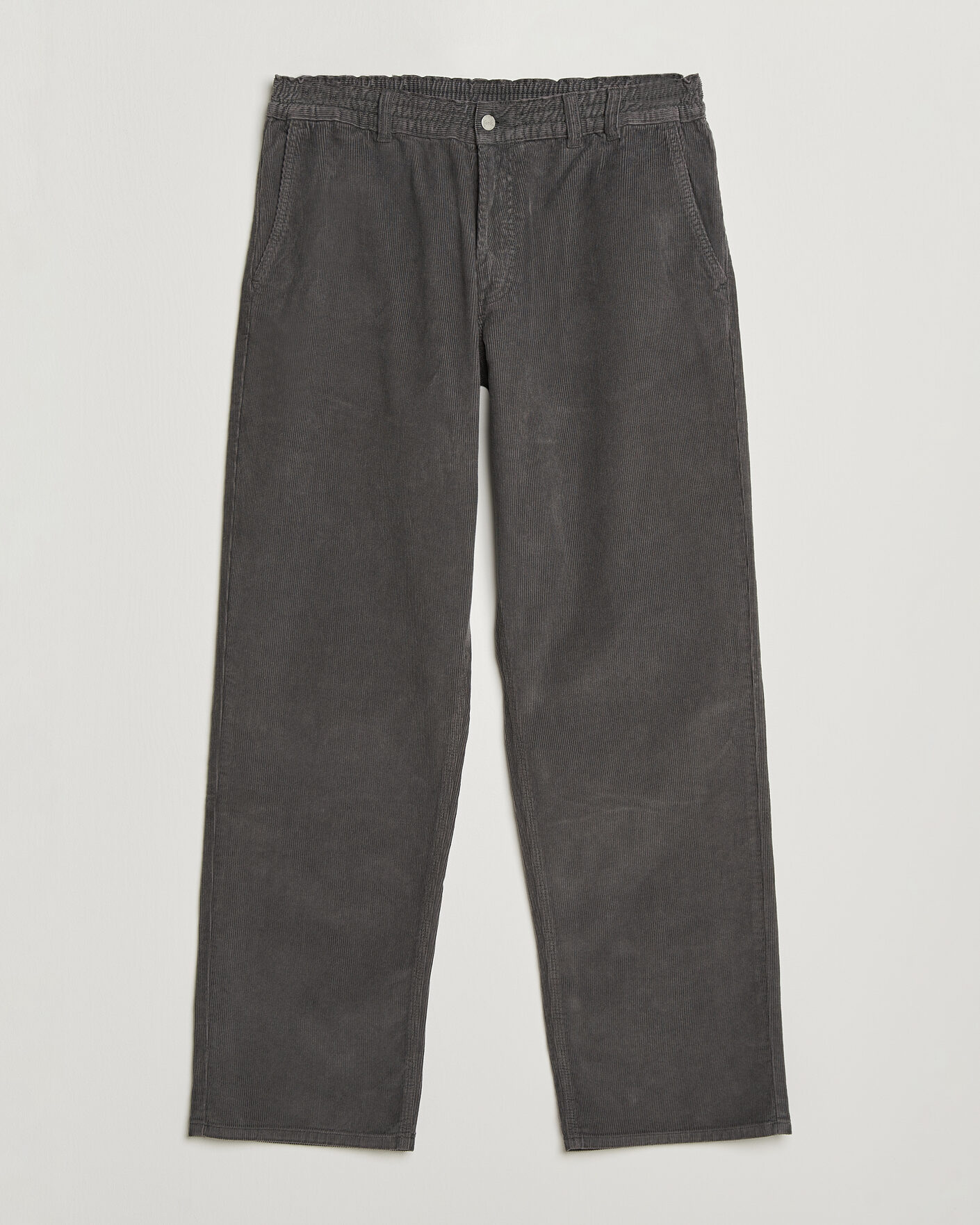 Heren | Broeken | Forét | Clay Corduroy Pants Grey