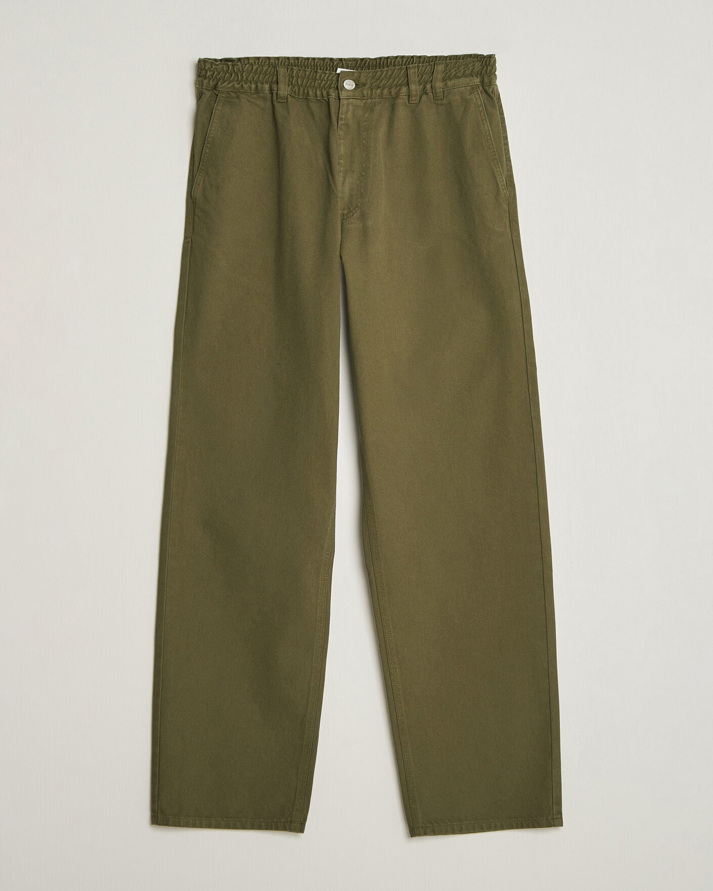 Heren | Broeken | Forét | Clay Twill Pants Army