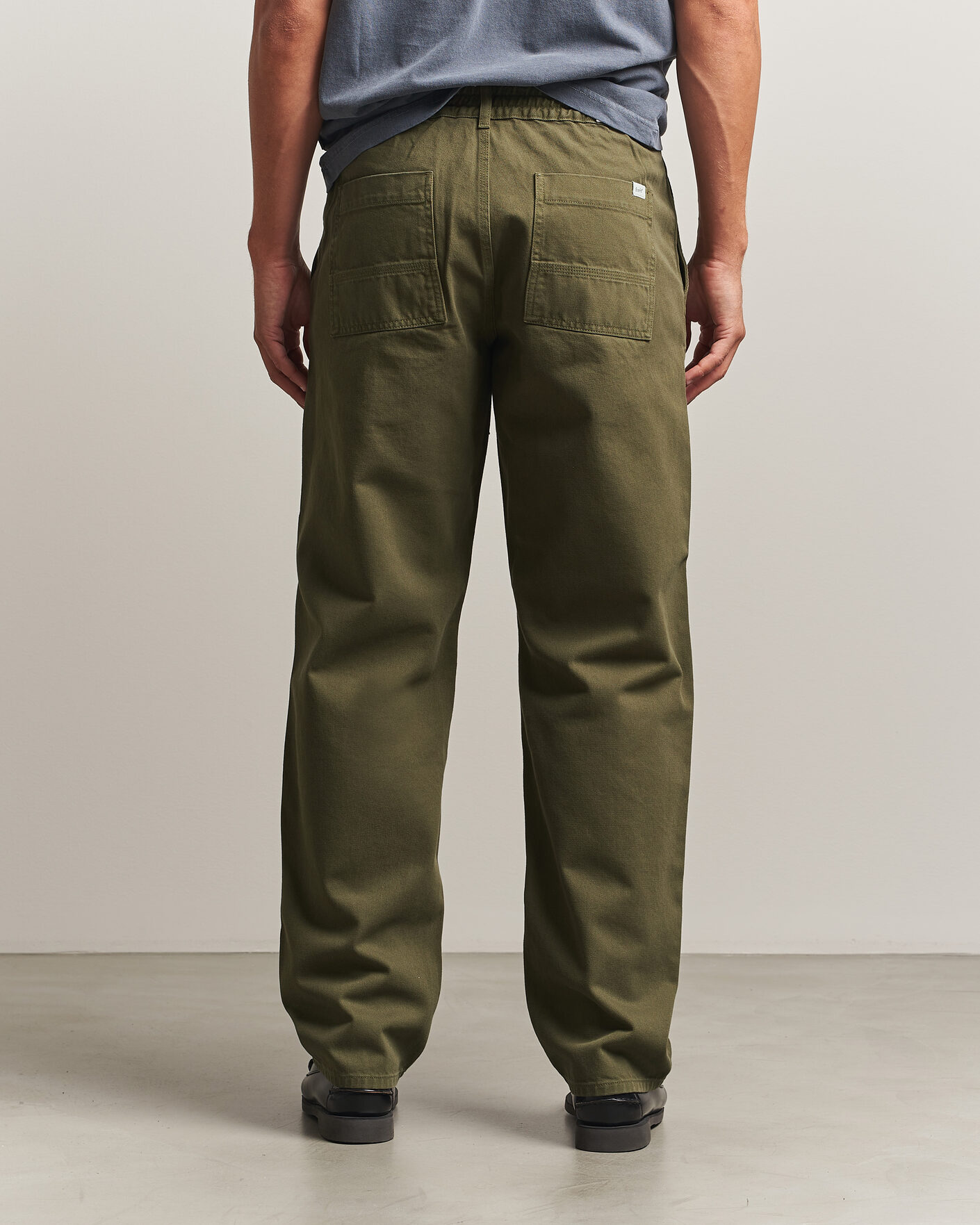 Heren | Broeken | Forét | Clay Twill Pants Army