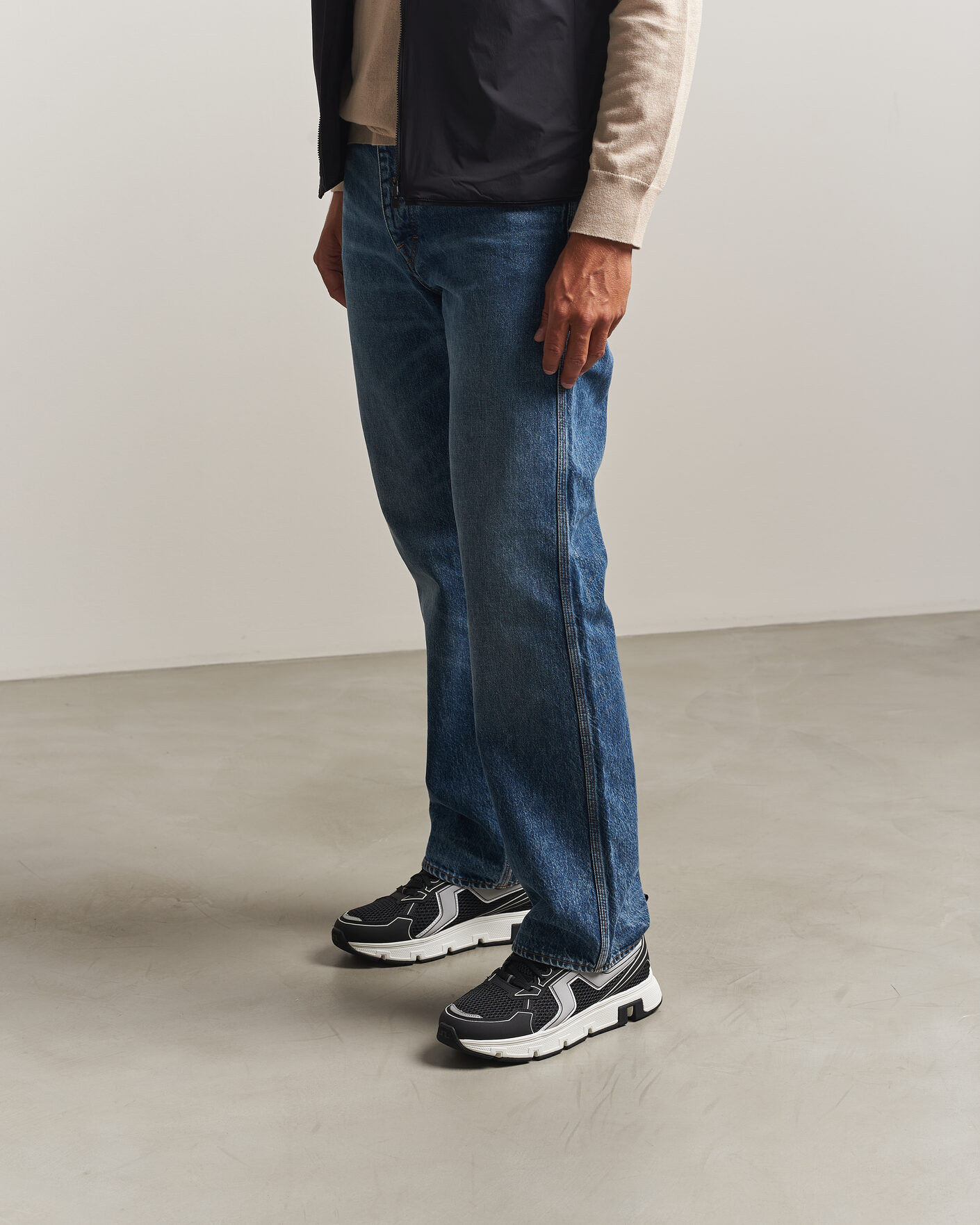 Heren | Sneakers | J.Lindeberg | Vent 500 Sport Running Sneaker Black