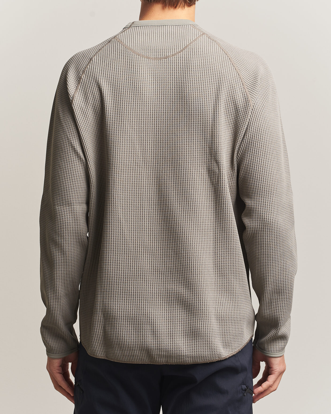 Heren | T-shirts | Goldwin | WF Light Long Sleeve T-Shirt Arid Beige