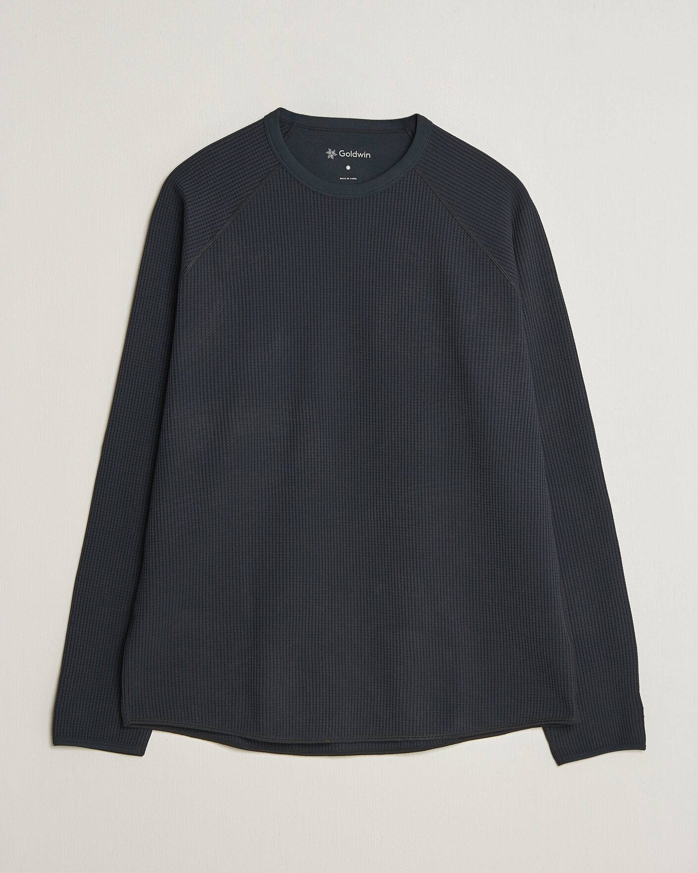 Heren | T-shirts | Goldwin | WF Light Long Sleeve T-Shirt Black