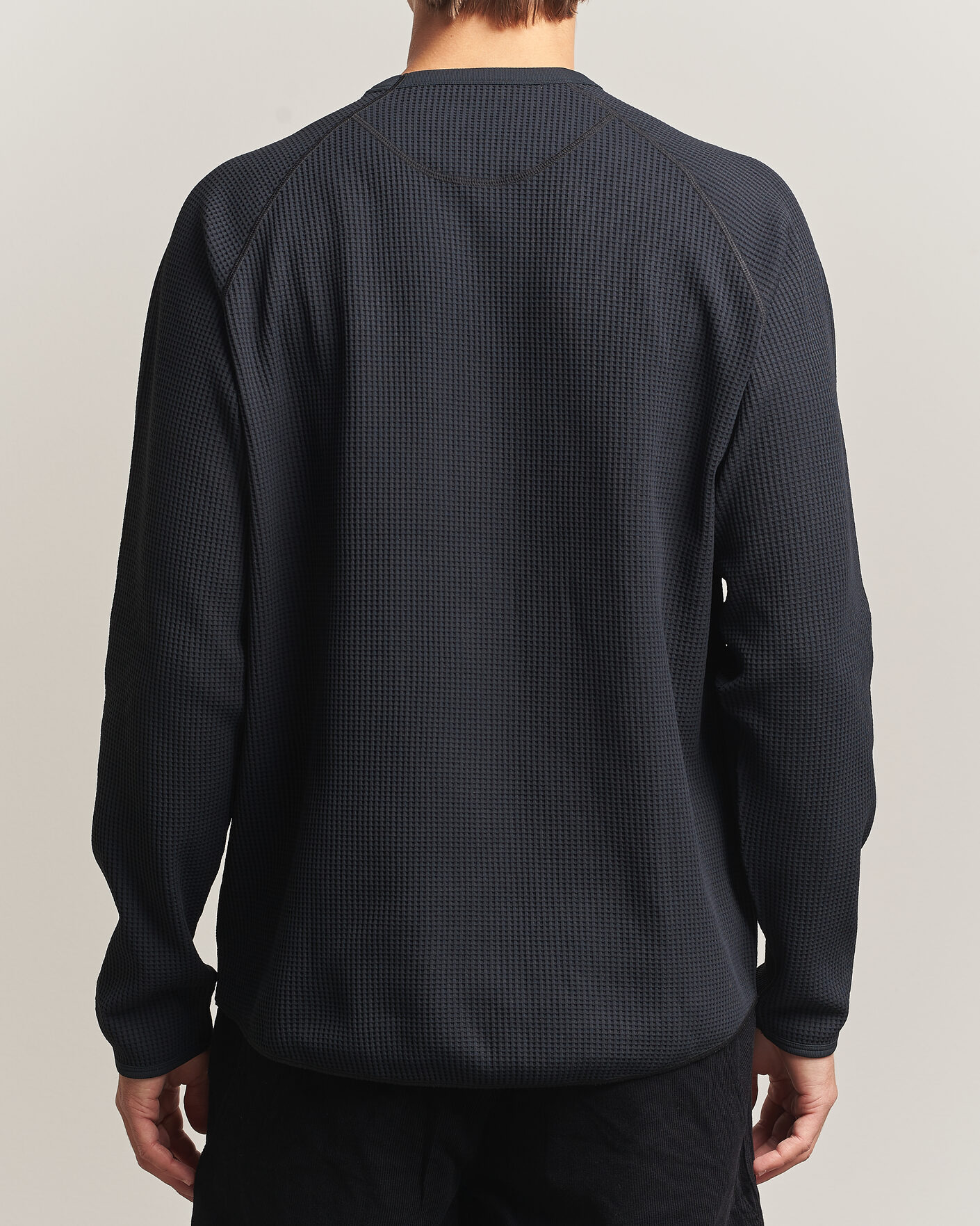Heren | T-shirts | Goldwin | WF Light Long Sleeve T-Shirt Black