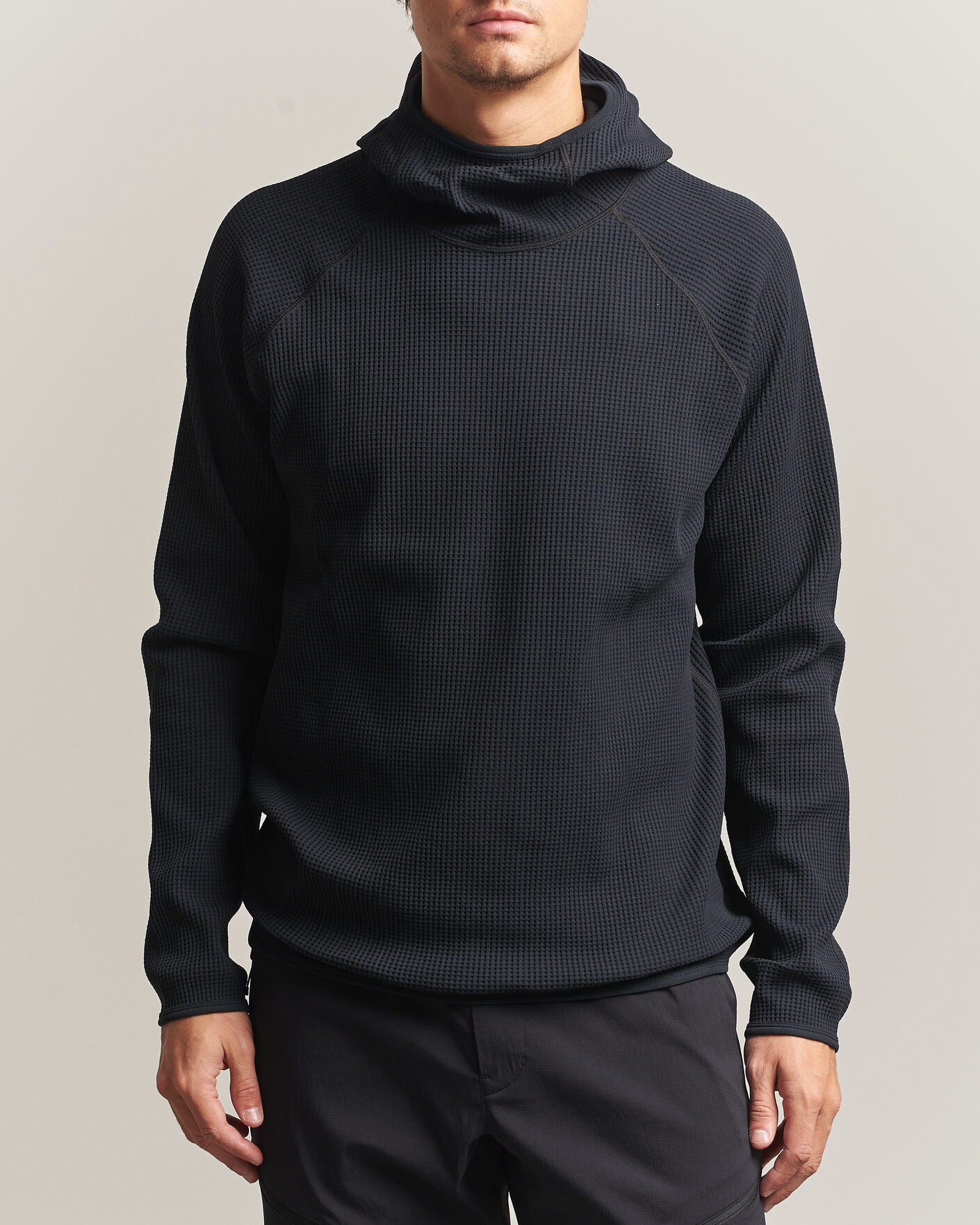Heren | Truien | Goldwin | WF Light Long Sleeve Hoodie Black