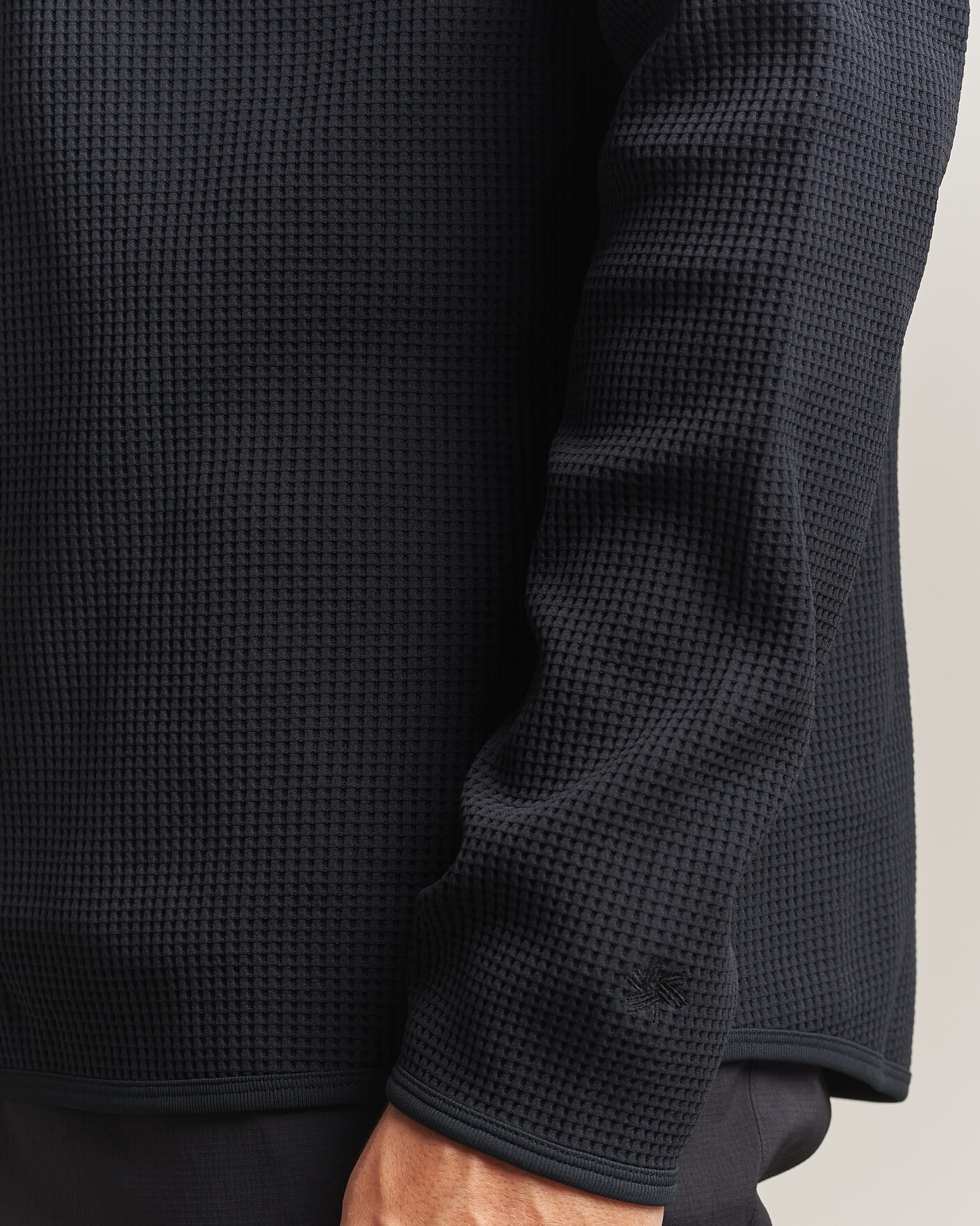 Heren | Truien | Goldwin | WF Light Long Sleeve Hoodie Black