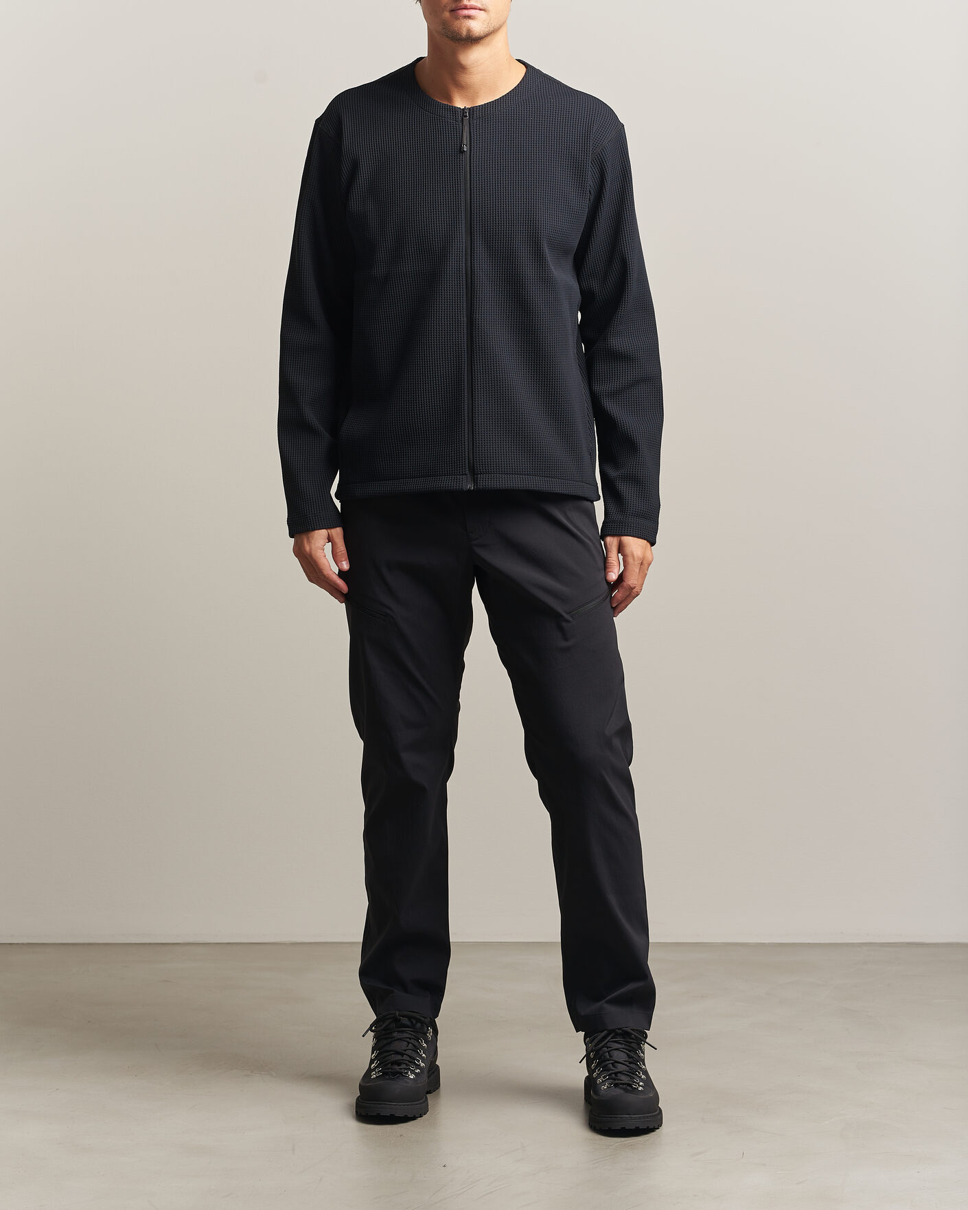 Heren | Truien | Goldwin | WF Light Cardigan Black