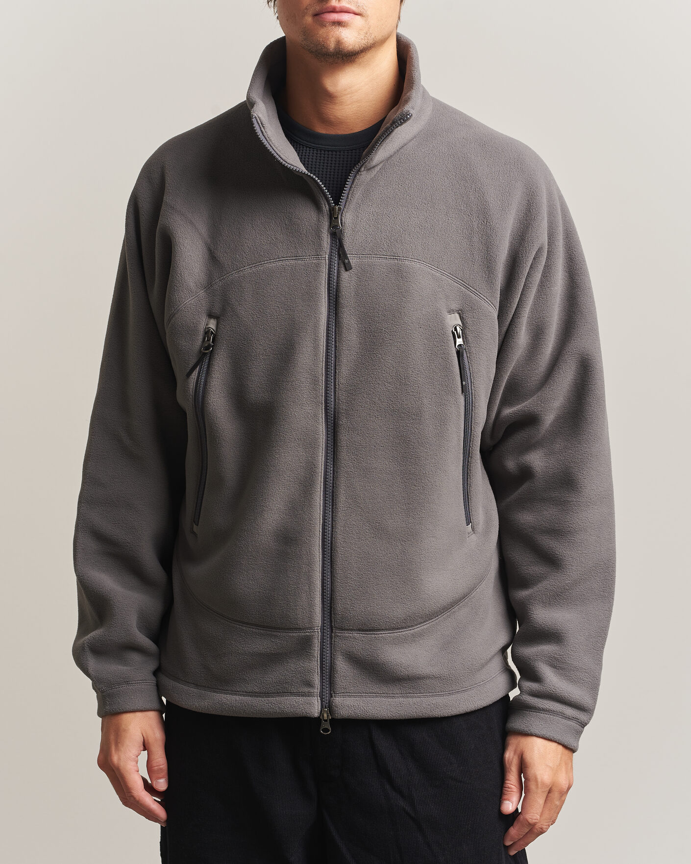 Heren | Truien | Goldwin | Polartec Fleece Jacket Lunar Gray