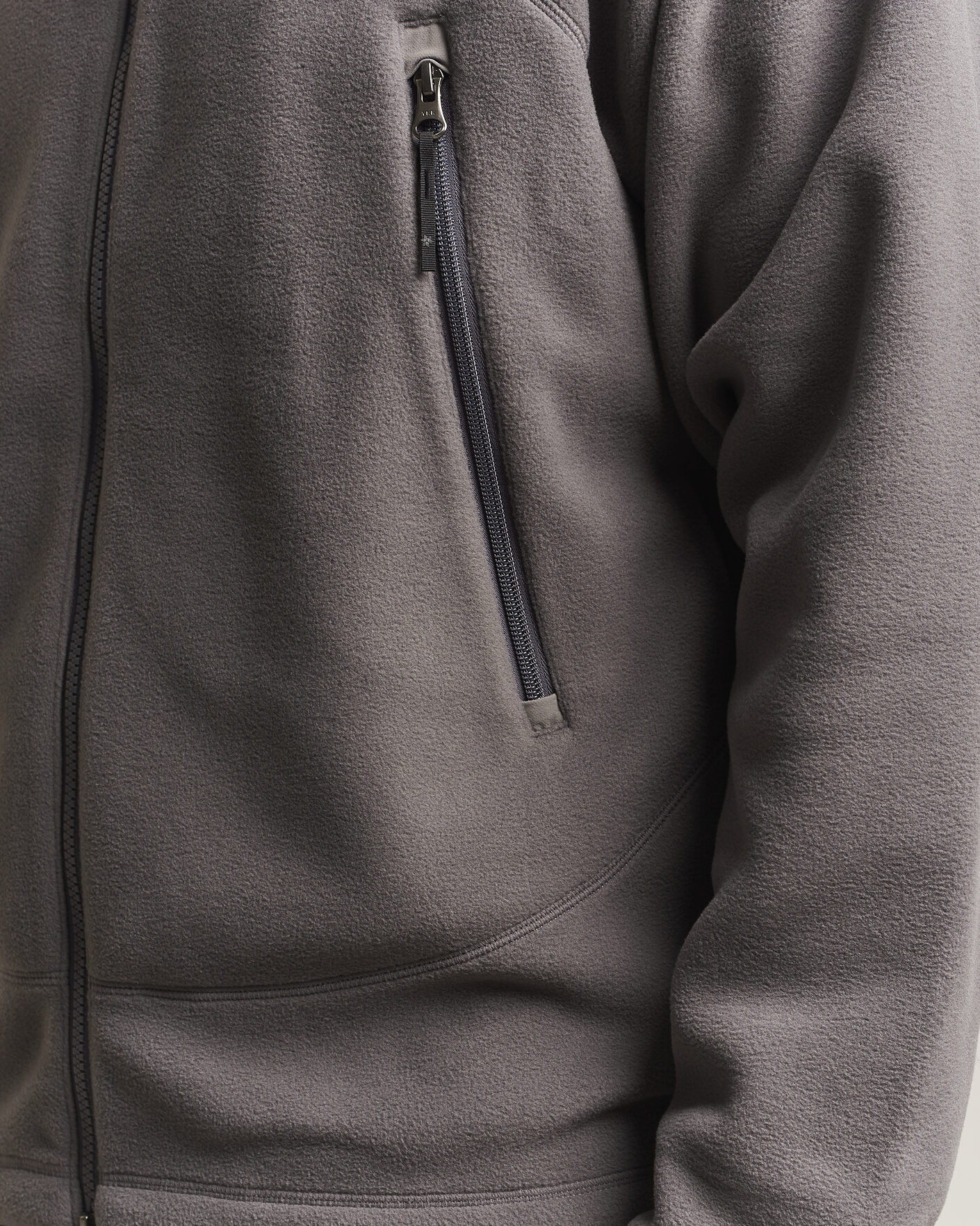 Heren | Truien | Goldwin | Polartec Fleece Jacket Lunar Gray