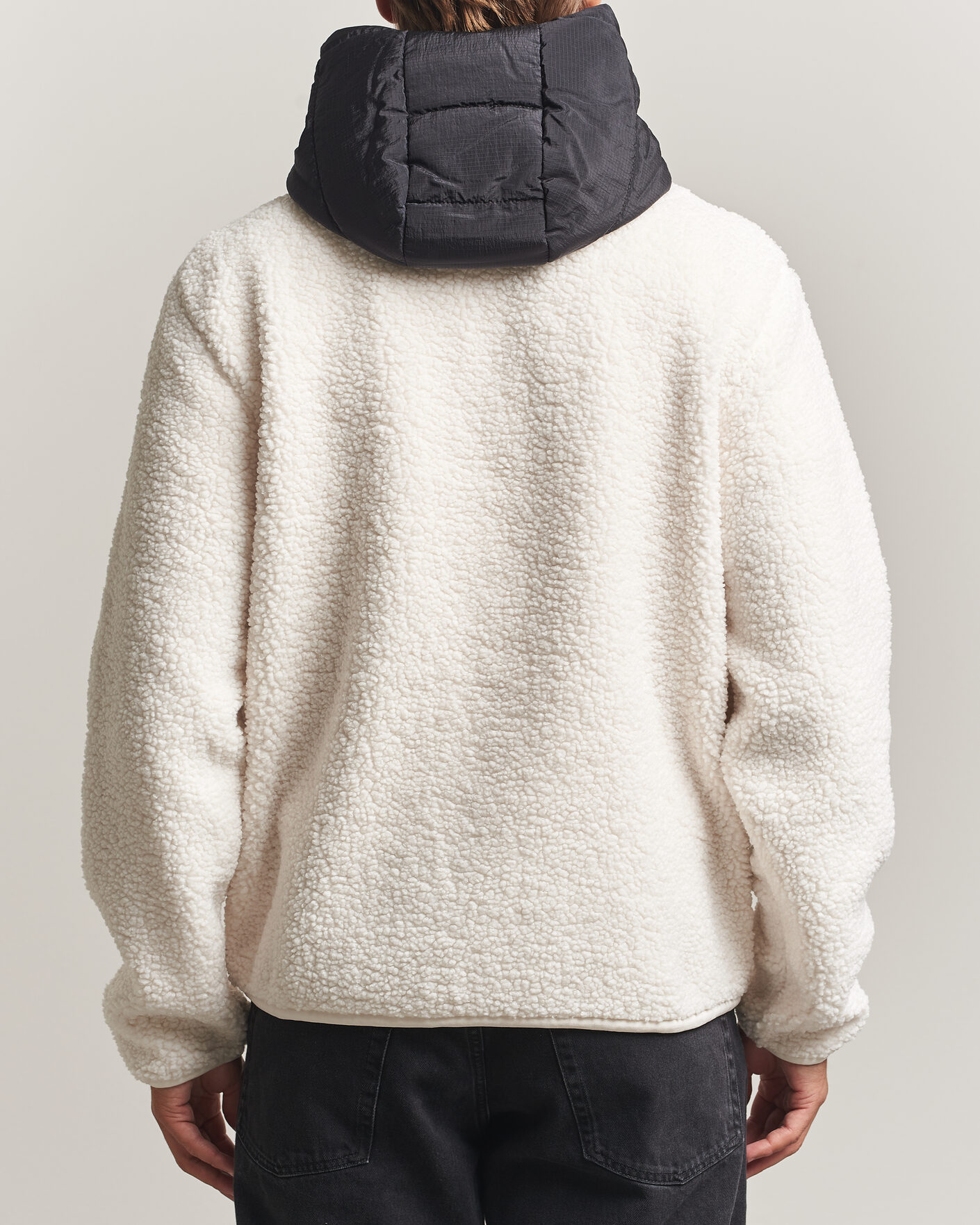 Heren | Truien | J.Lindeberg | Varek Hybrid Hooded Full Zip Tofu