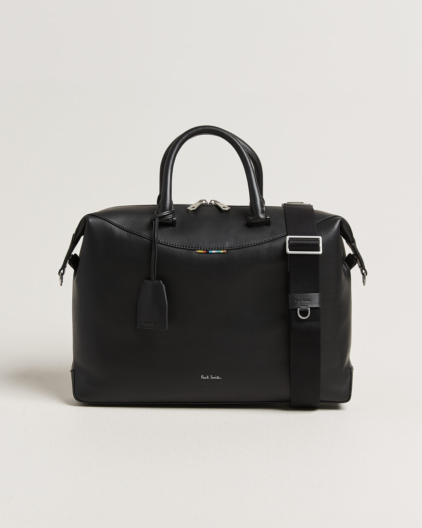 Heren | Tassen | Paul Smith | Leather Briefcase Black