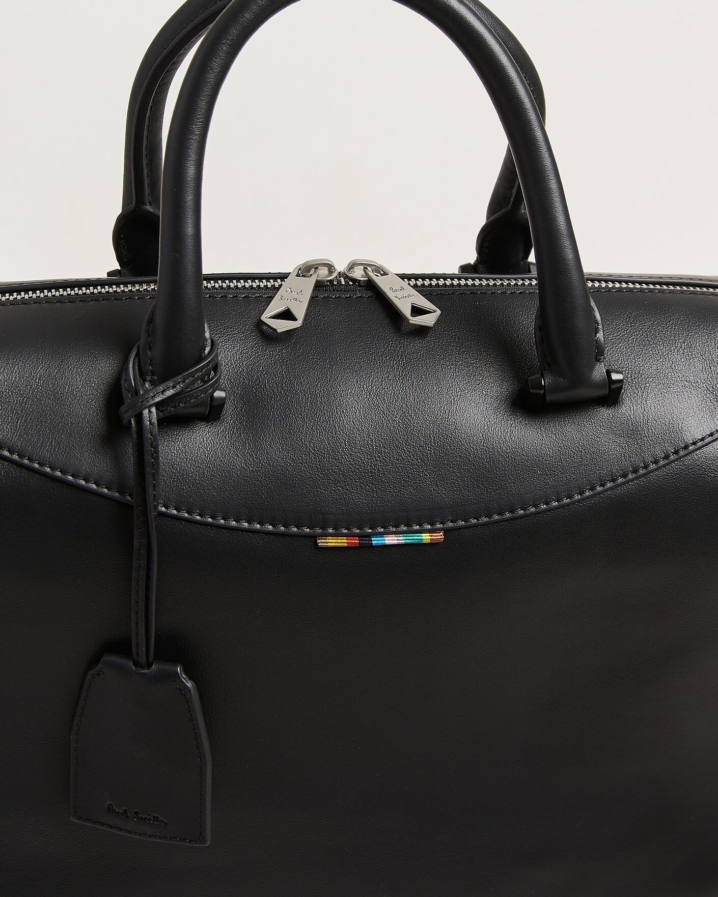 Heren | Tassen | Paul Smith | Leather Briefcase Black