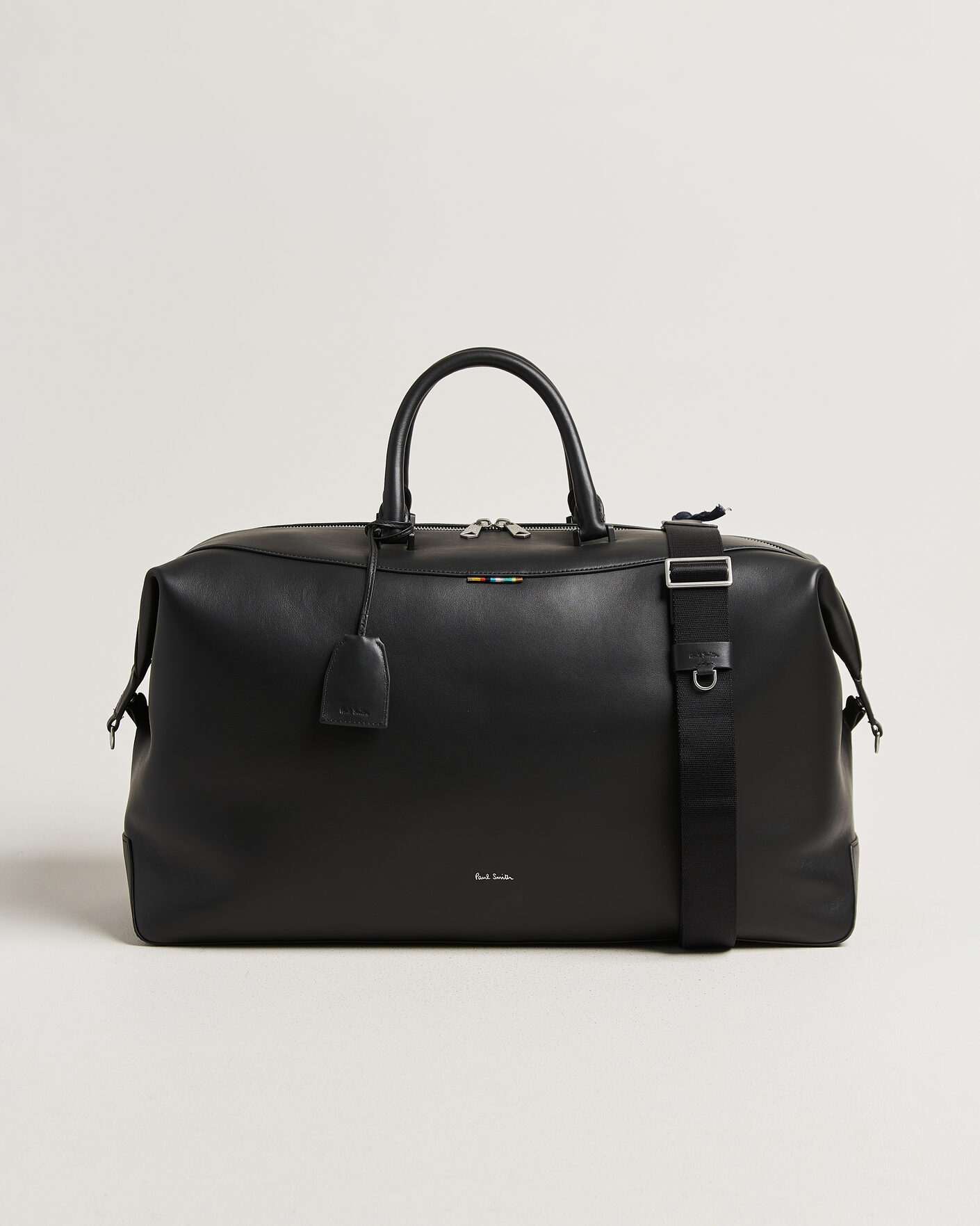 Heren | Tassen | Paul Smith | Leather Holdall Black