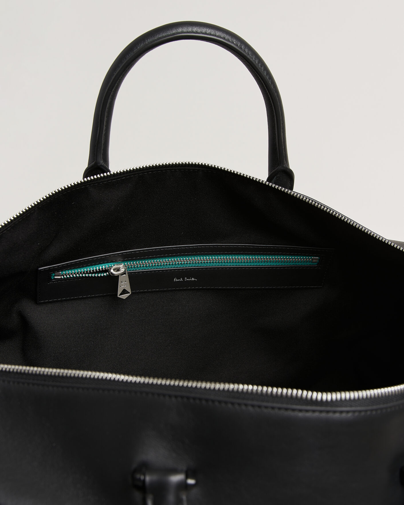 Heren | Tassen | Paul Smith | Leather Holdall Black