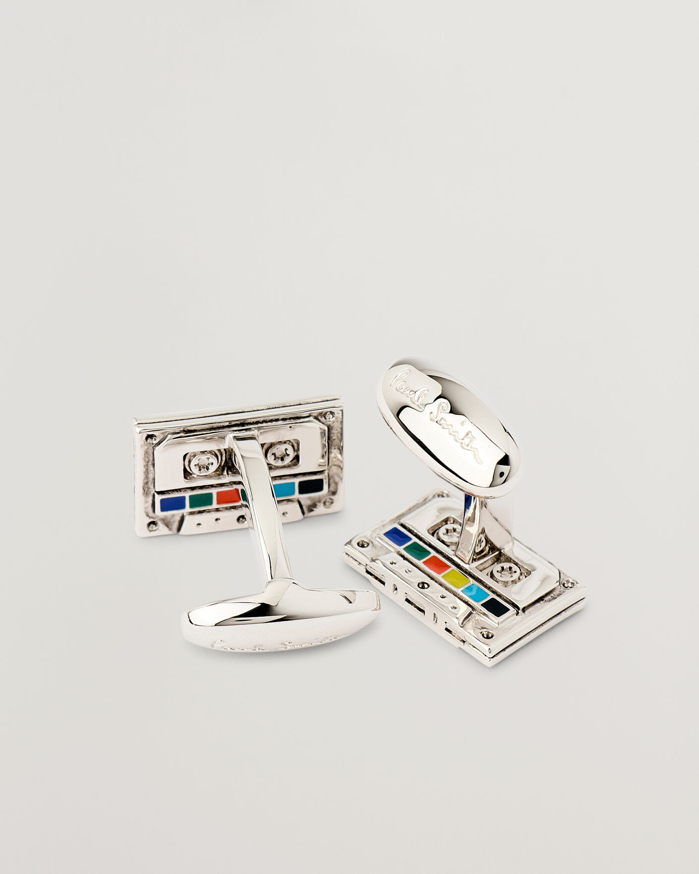 Heren | Manchetknopen | Paul Smith | Tape Cufflink Silver