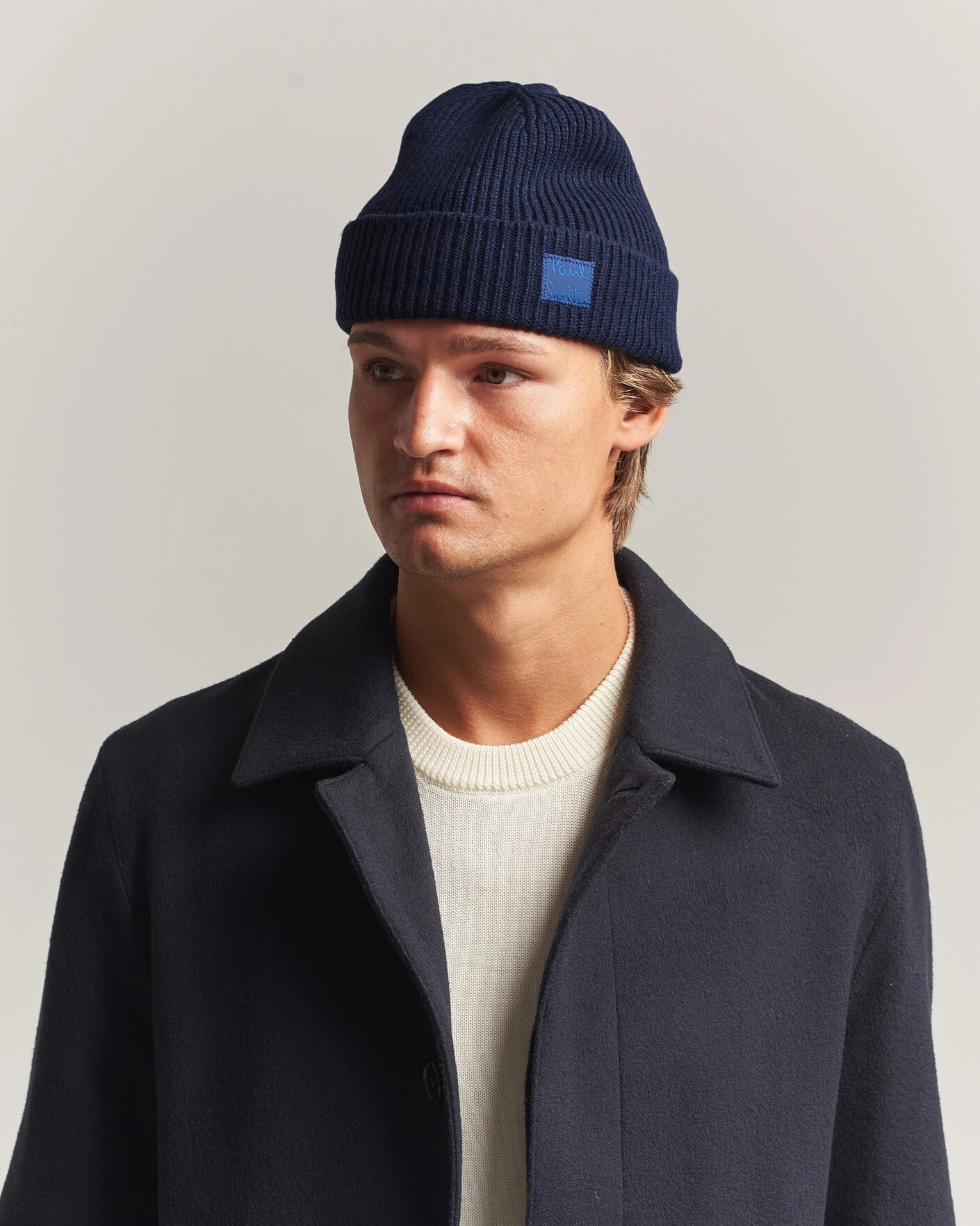 Heren | Mutsen | Paul Smith | Cashmere Beanie Navy