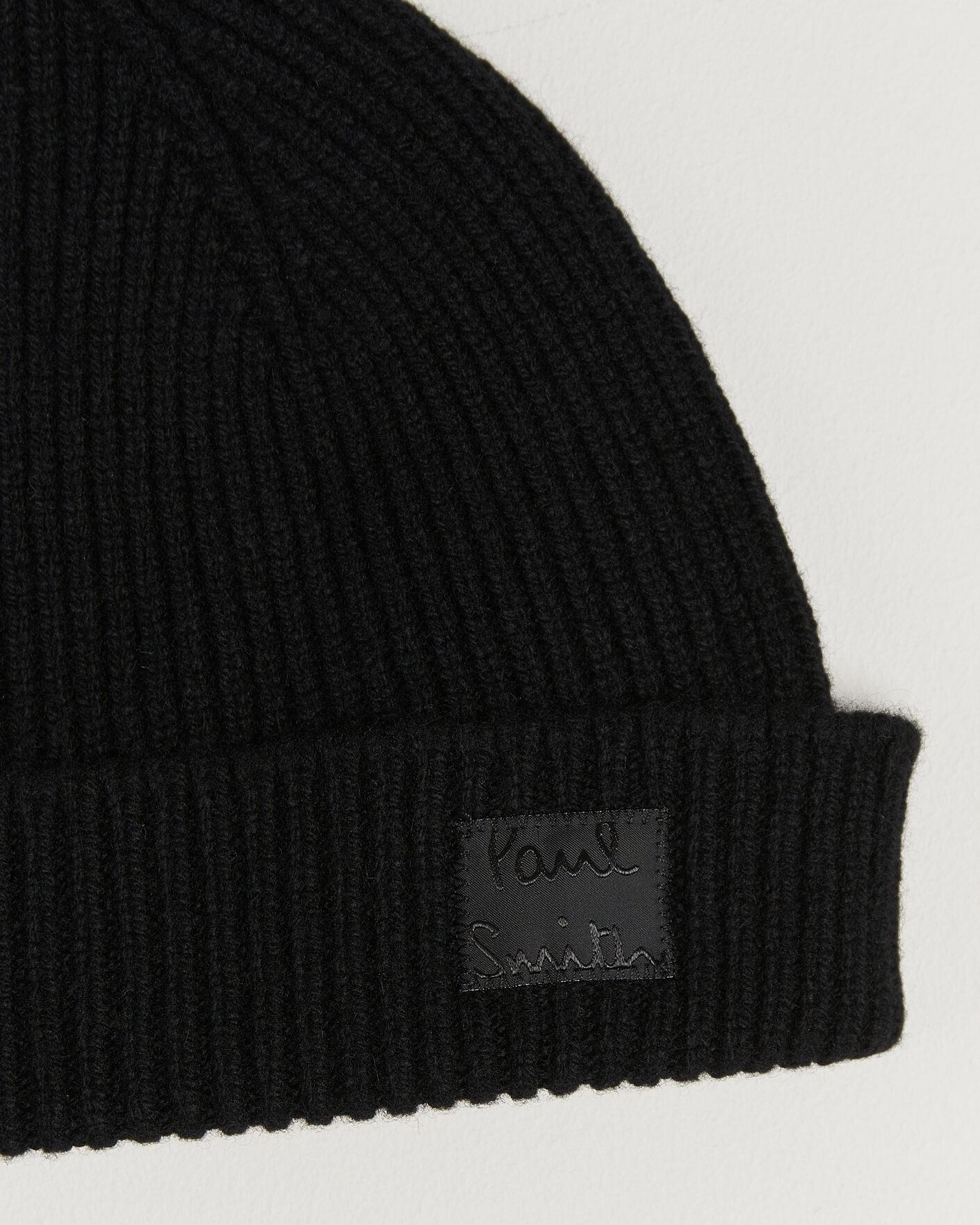 Heren | Mutsen | Paul Smith | Cashmere Beanie Black