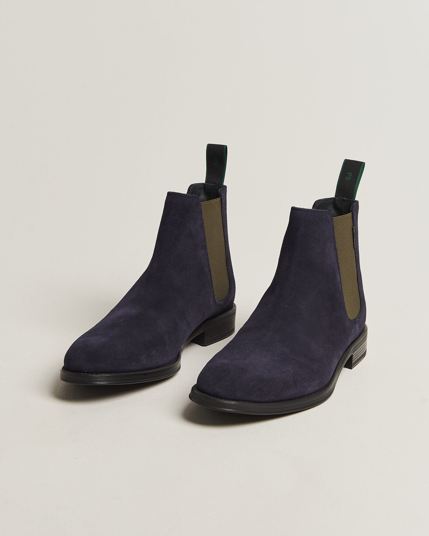 Heren | Laarzen | PS Paul Smith | Augustus Suede Chelsea Boot Dark Navy