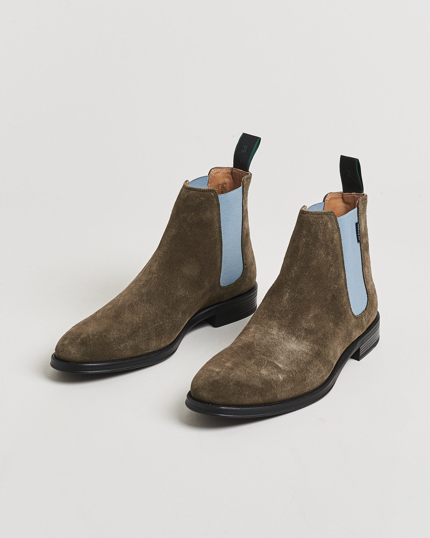 Heren | Laarzen | PS Paul Smith | Augustus Suede Chelsea Boot Khaki