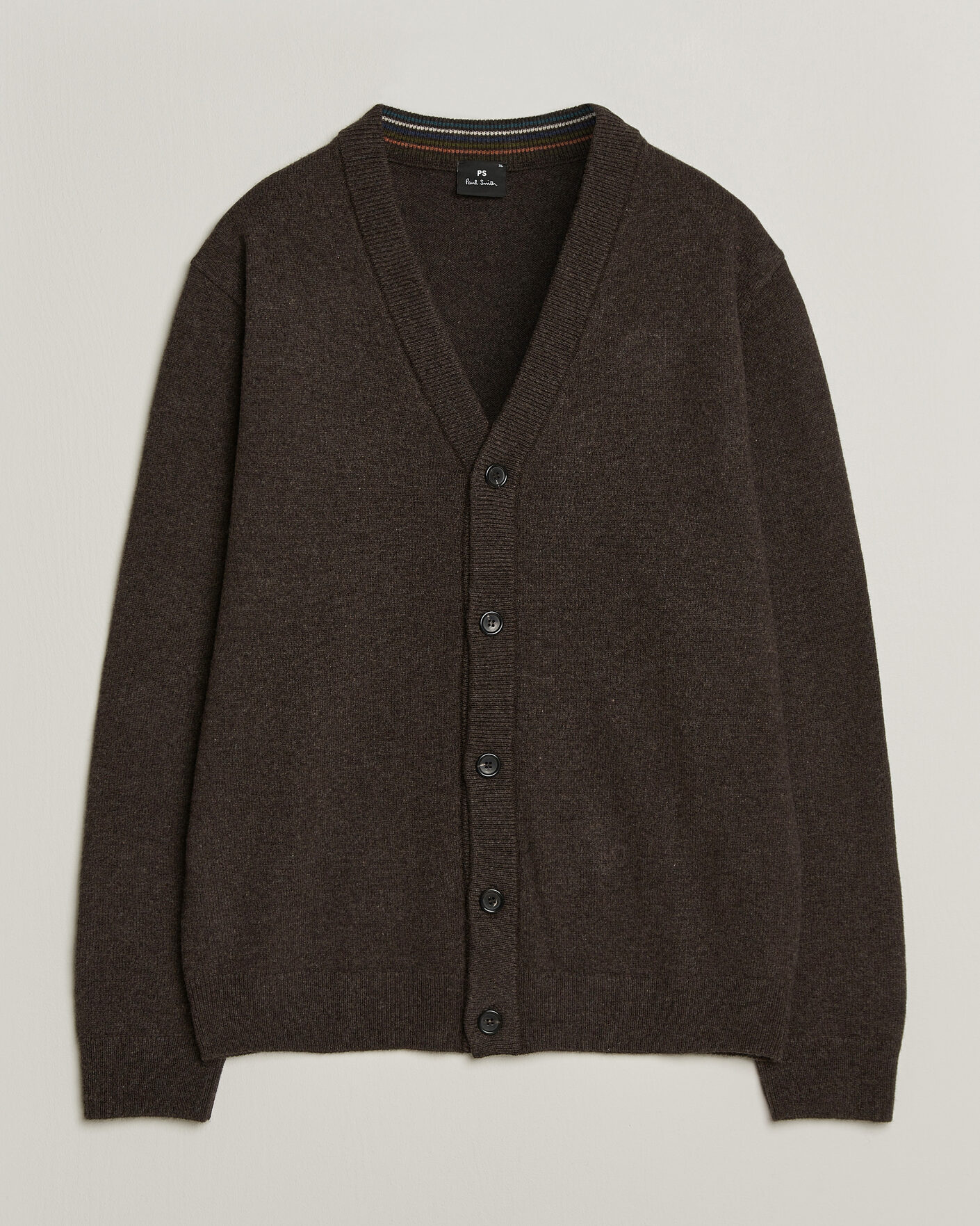 Heren | Truien | PS Paul Smith | Wool Knitted Cardigan Brown
