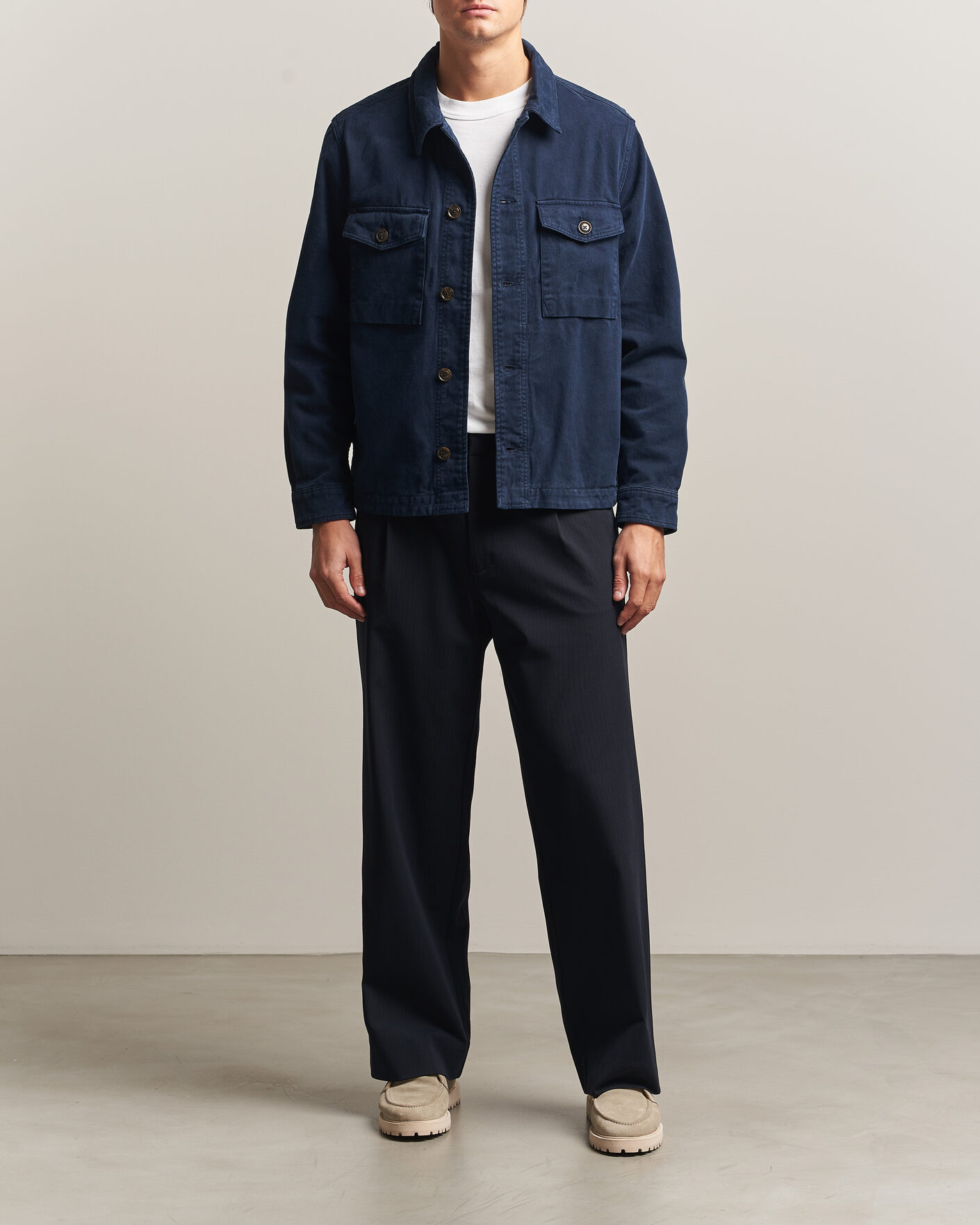Heren | Overhemden | PS Paul Smith | Pocket Overshirt Navy