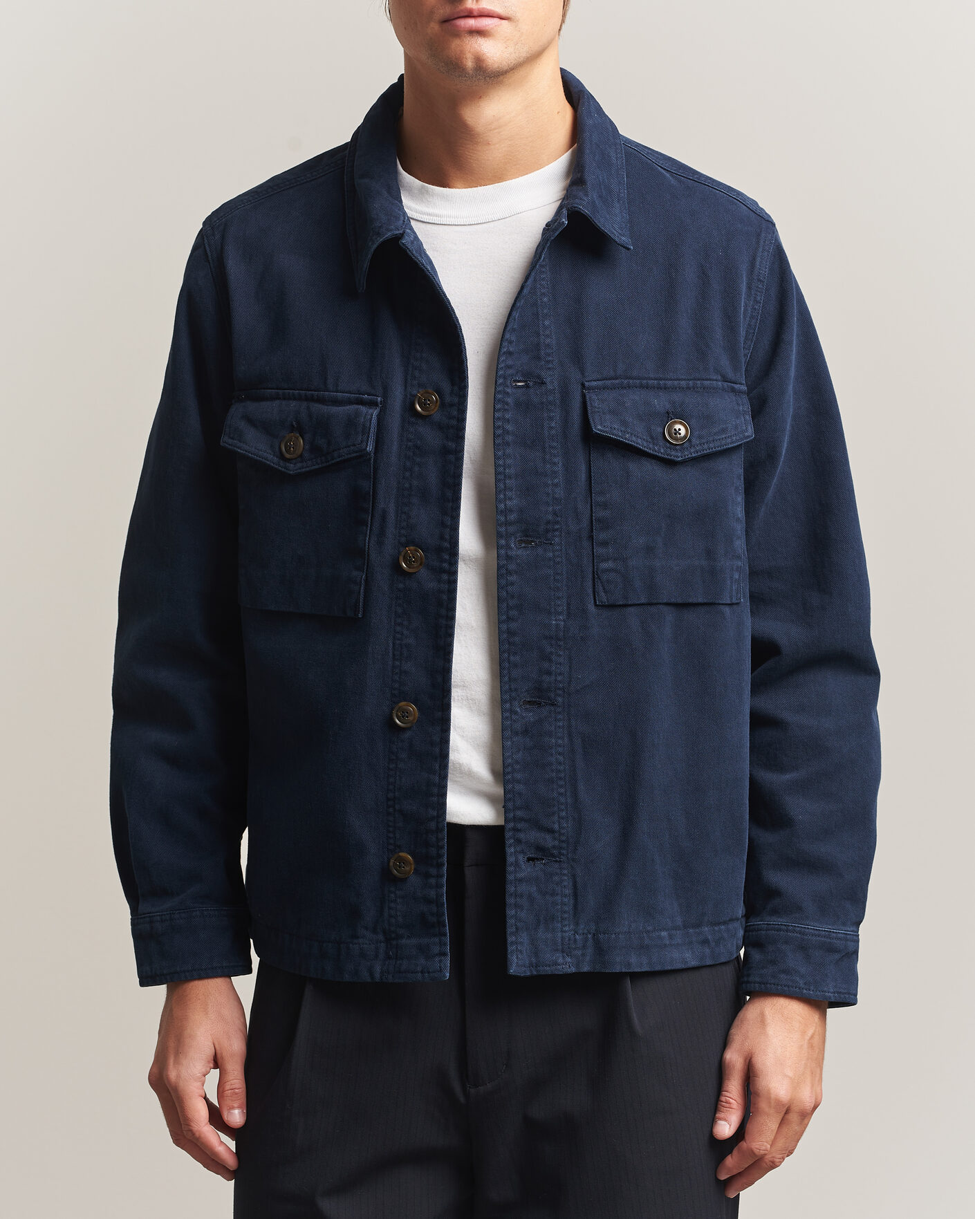 Heren | Overhemden | PS Paul Smith | Pocket Overshirt Navy