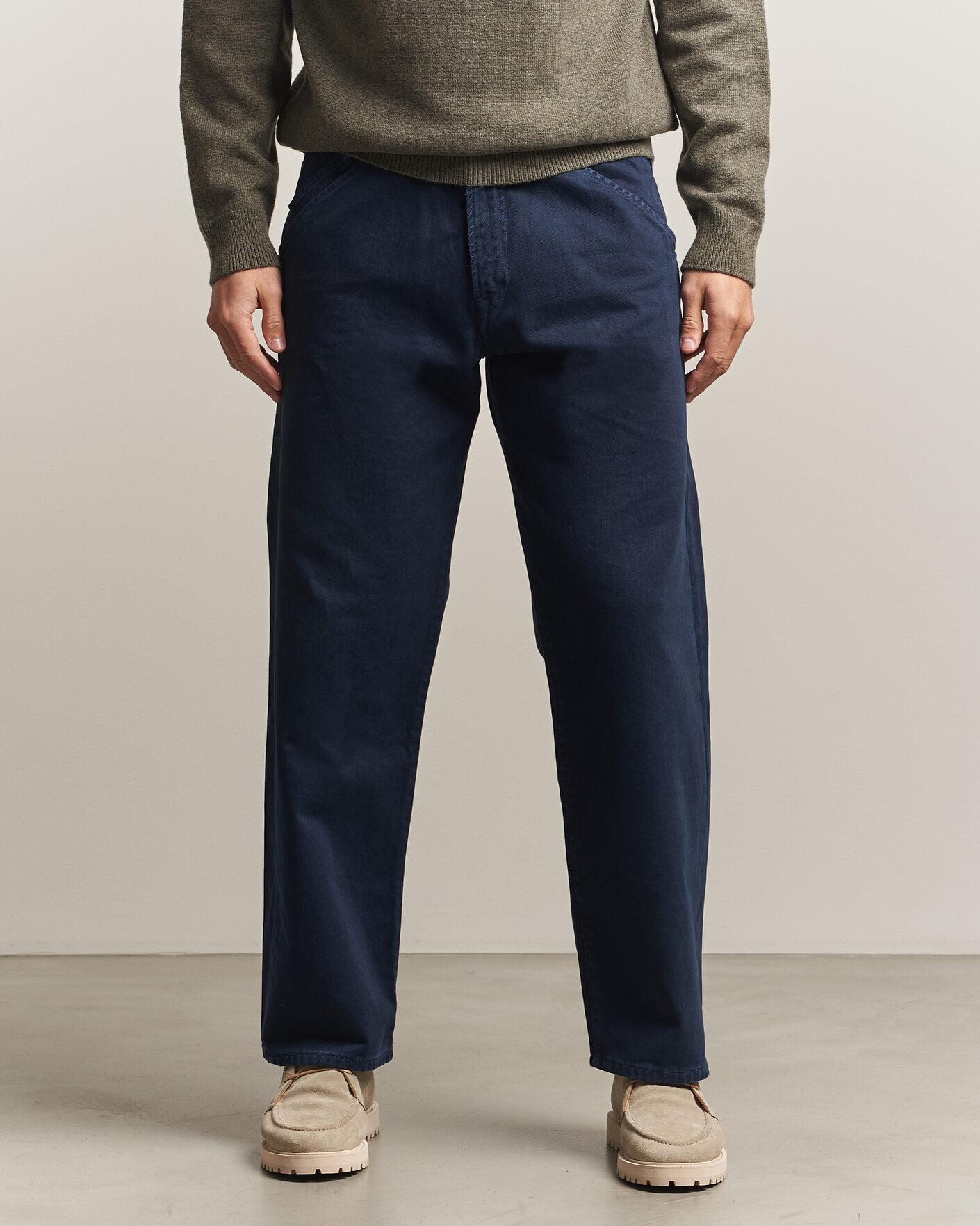 Heren | Broeken | PS Paul Smith | Relaxed Fit 5-Pocket Pants Navy