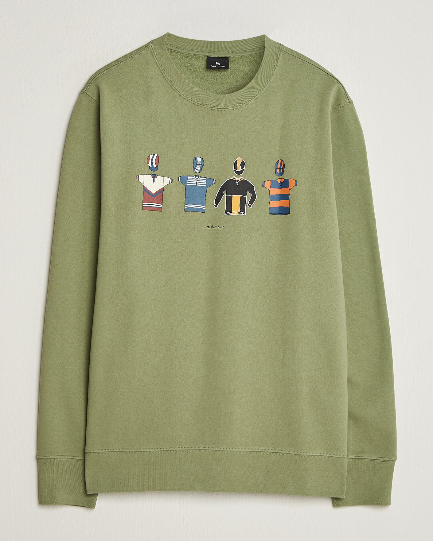 Heren | Truien | PS Paul Smith | Cycle Jersey's Crew Sweatshirt Green