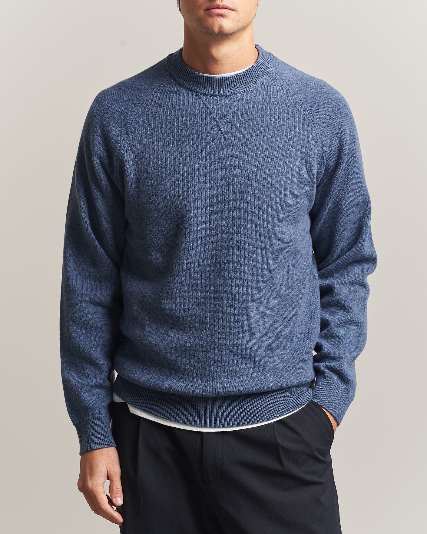 Heren | Truien | PS Paul Smith | Wool Knitted Sweater Blue