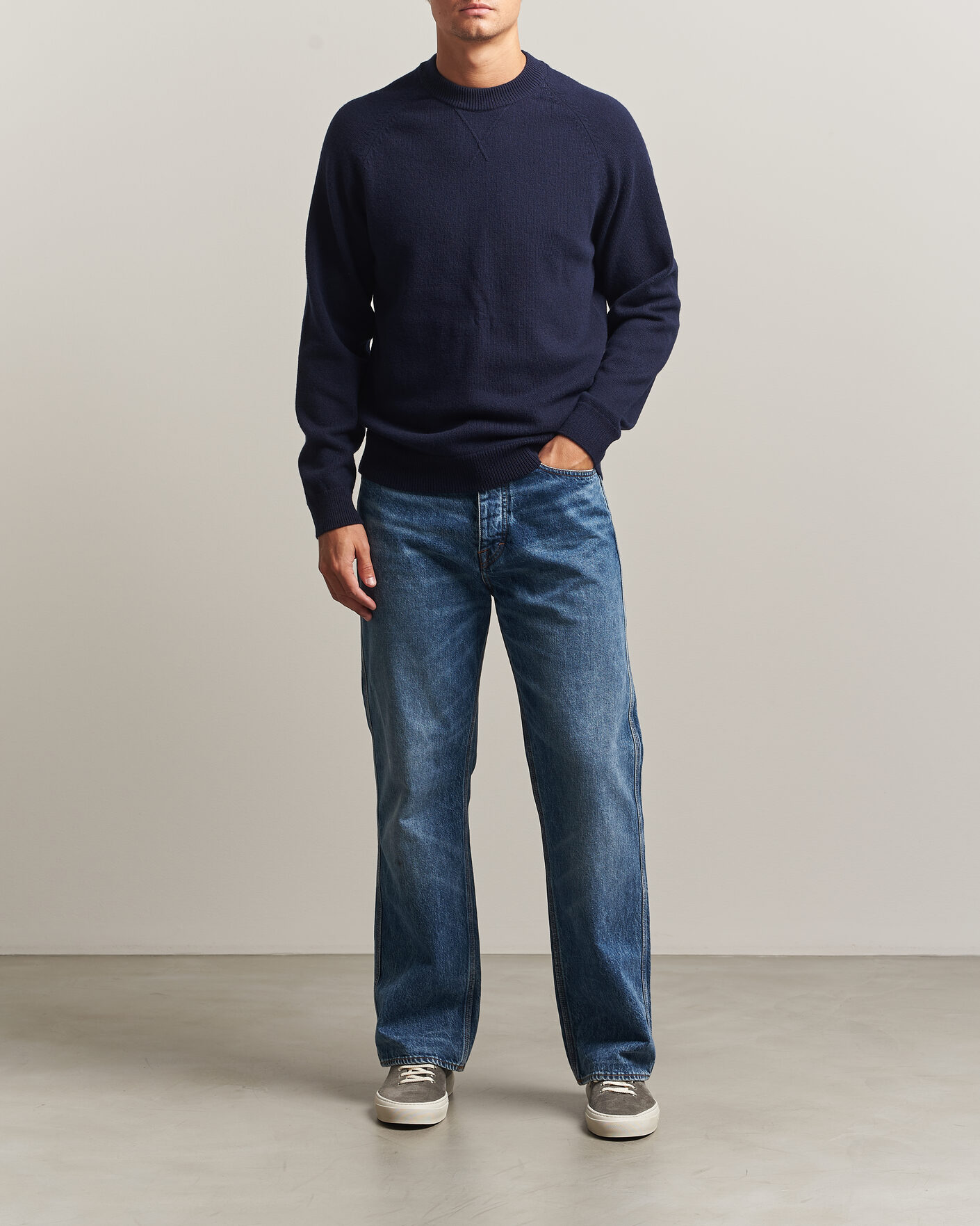 Heren | Truien | PS Paul Smith | Wool Knitted Sweater Navy