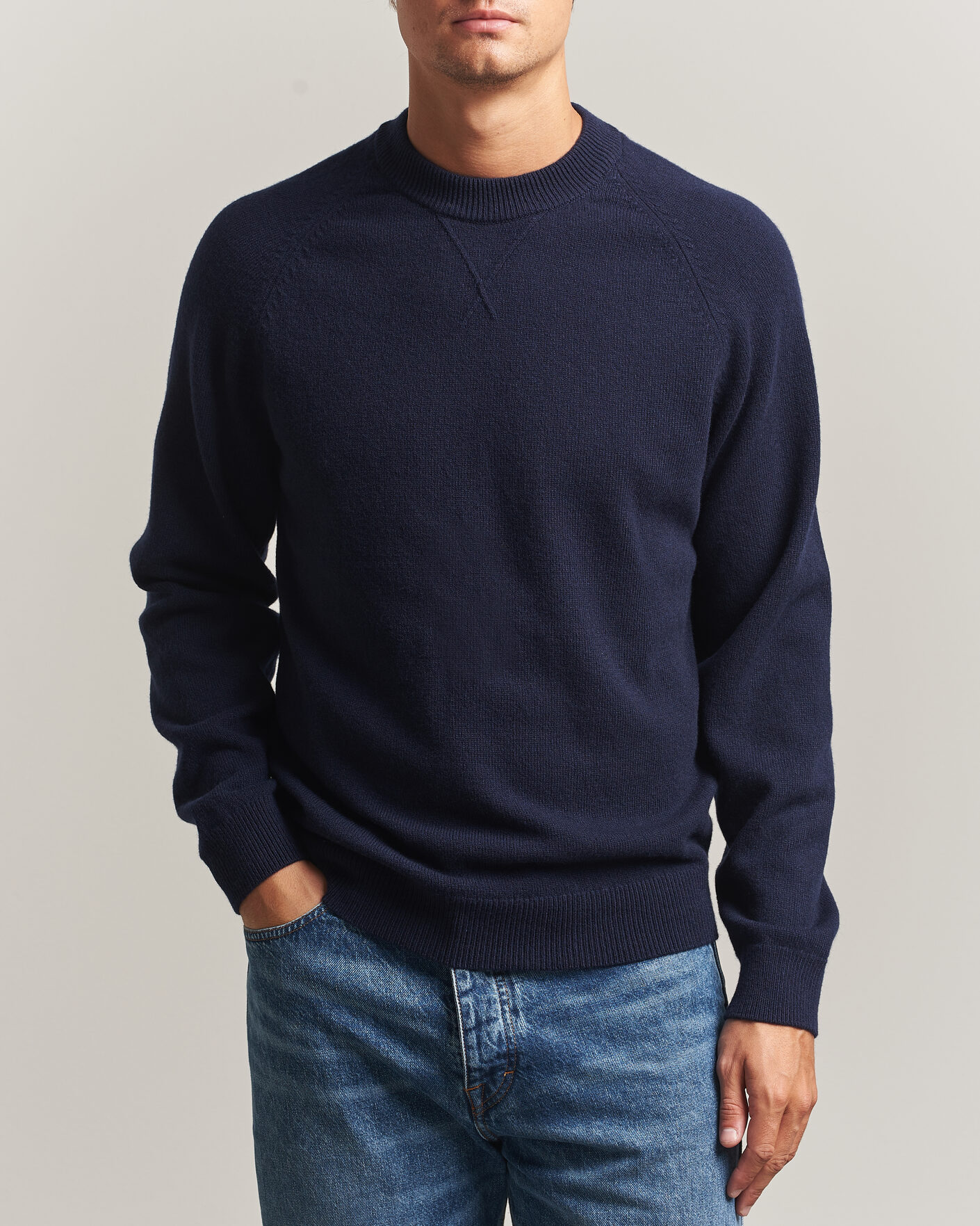 Heren | Truien | PS Paul Smith | Wool Knitted Sweater Navy