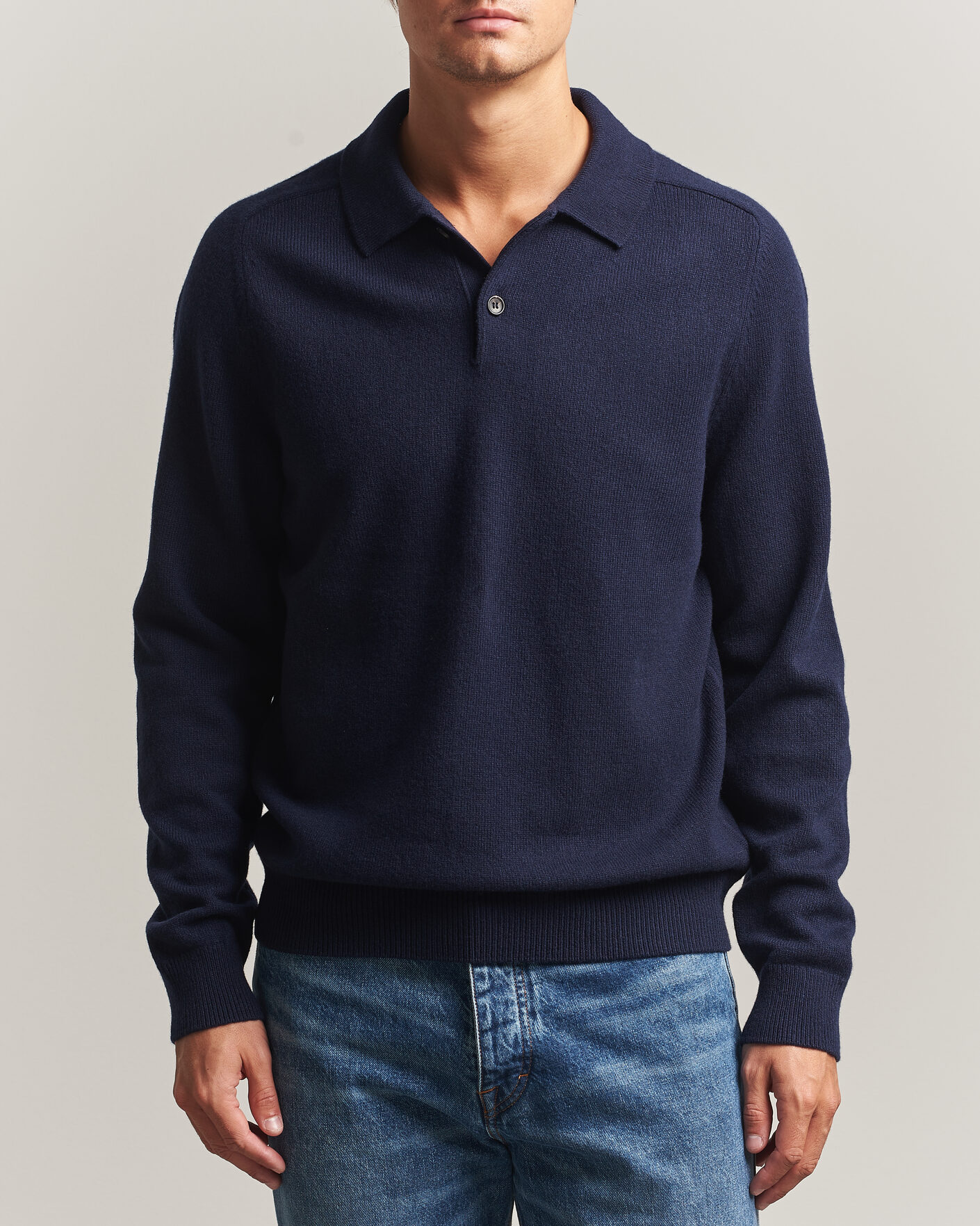 Heren | Truien | PS Paul Smith | Wool Knitted Polo Navy