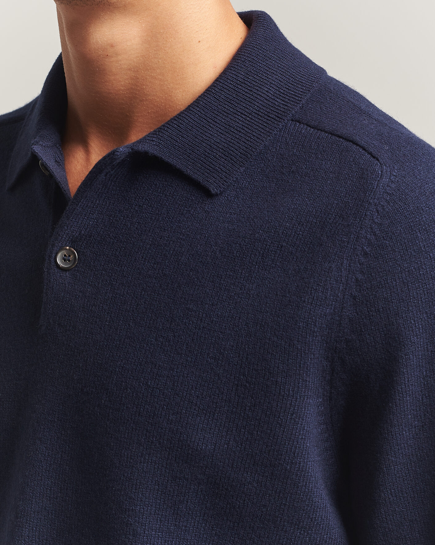 Heren | Truien | PS Paul Smith | Wool Knitted Polo Navy