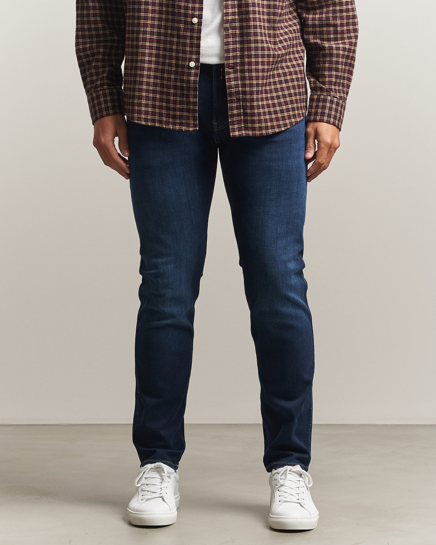 Heren | Jeans | Replay | Anbass Powerstretch Jeans Dark Blue