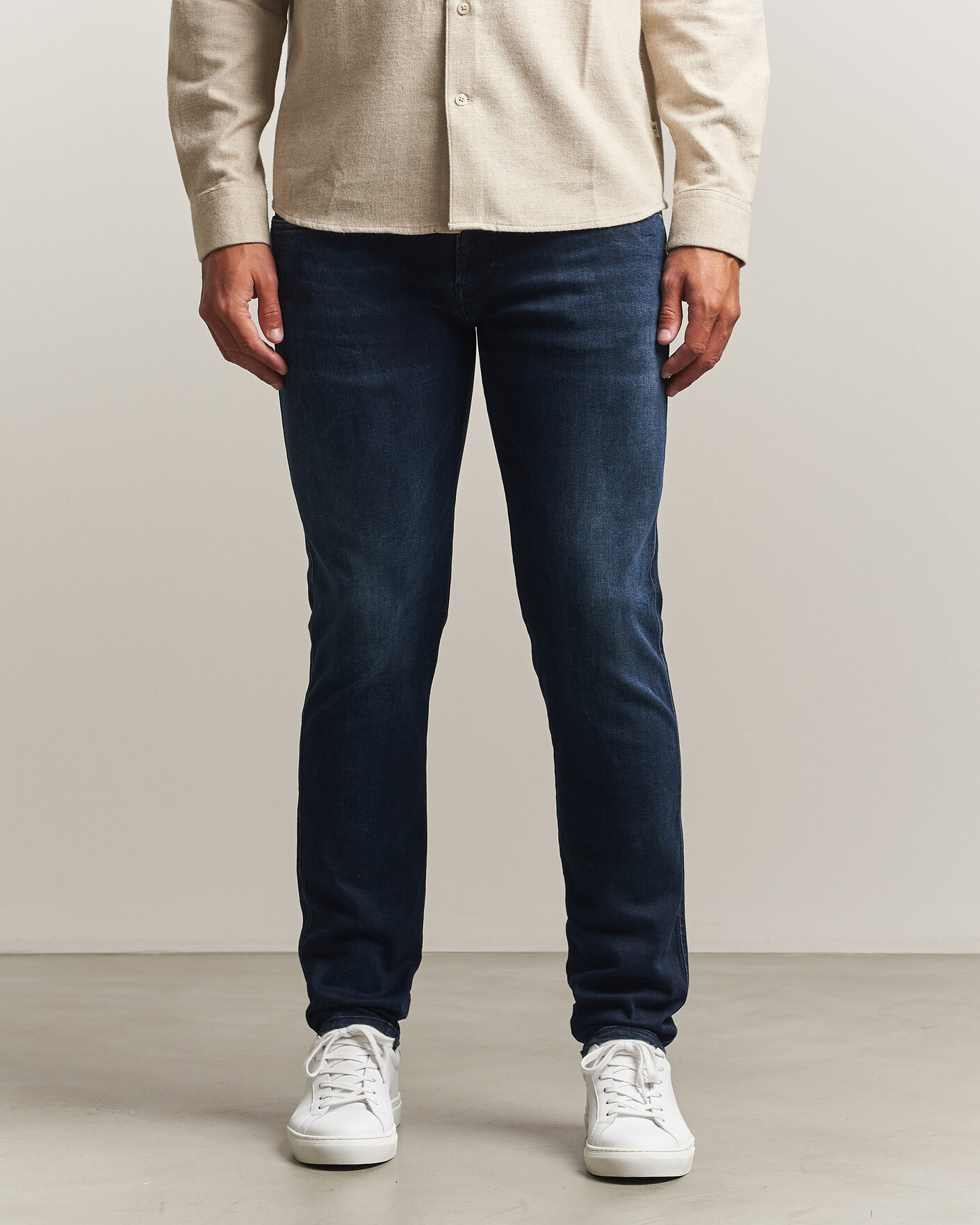 Heren | Jeans | Replay | Anbass Hyperflex Jeans Dark Blue