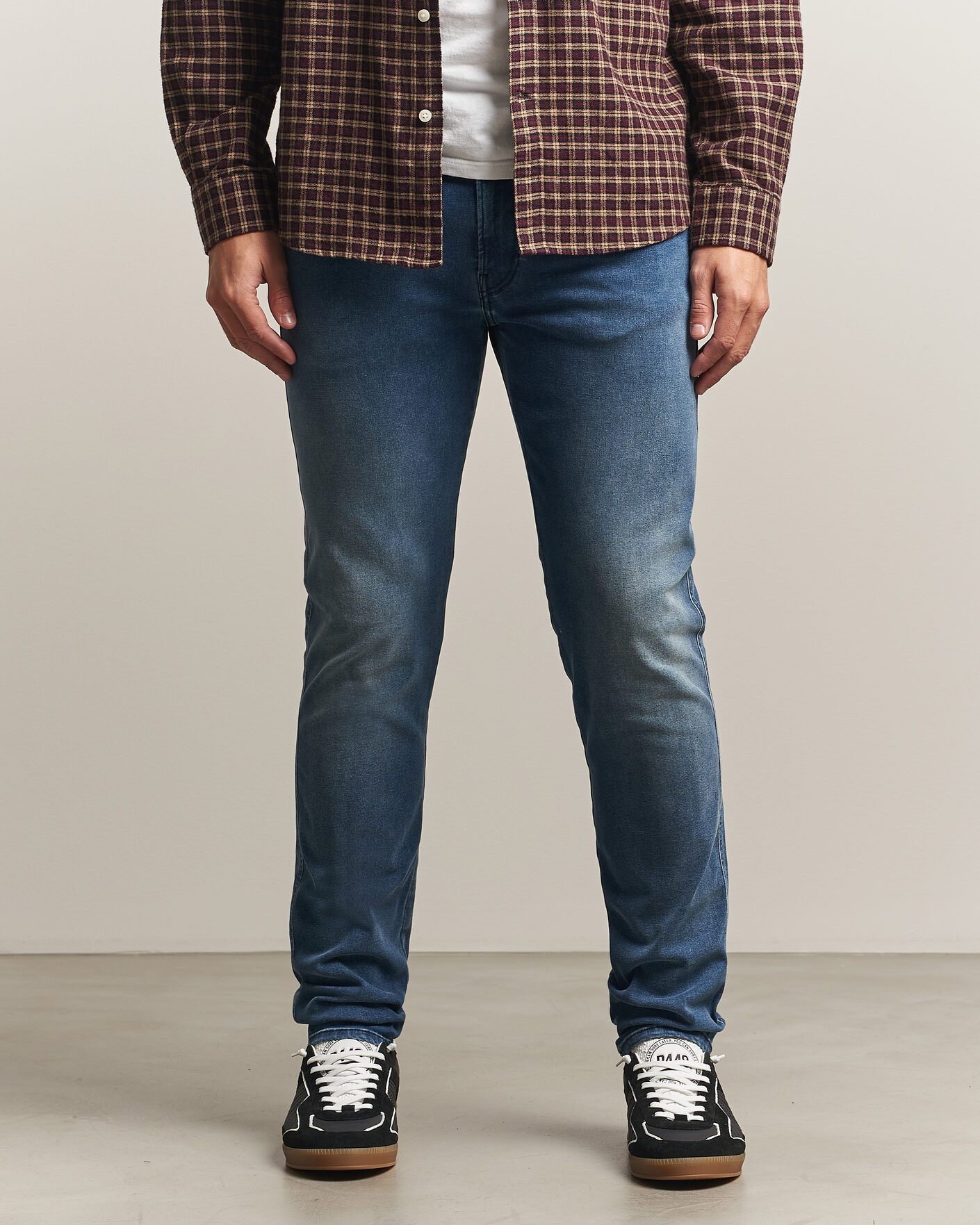 Heren | Jeans | Replay | Anbass Hyperflex Jeans Dark Blue