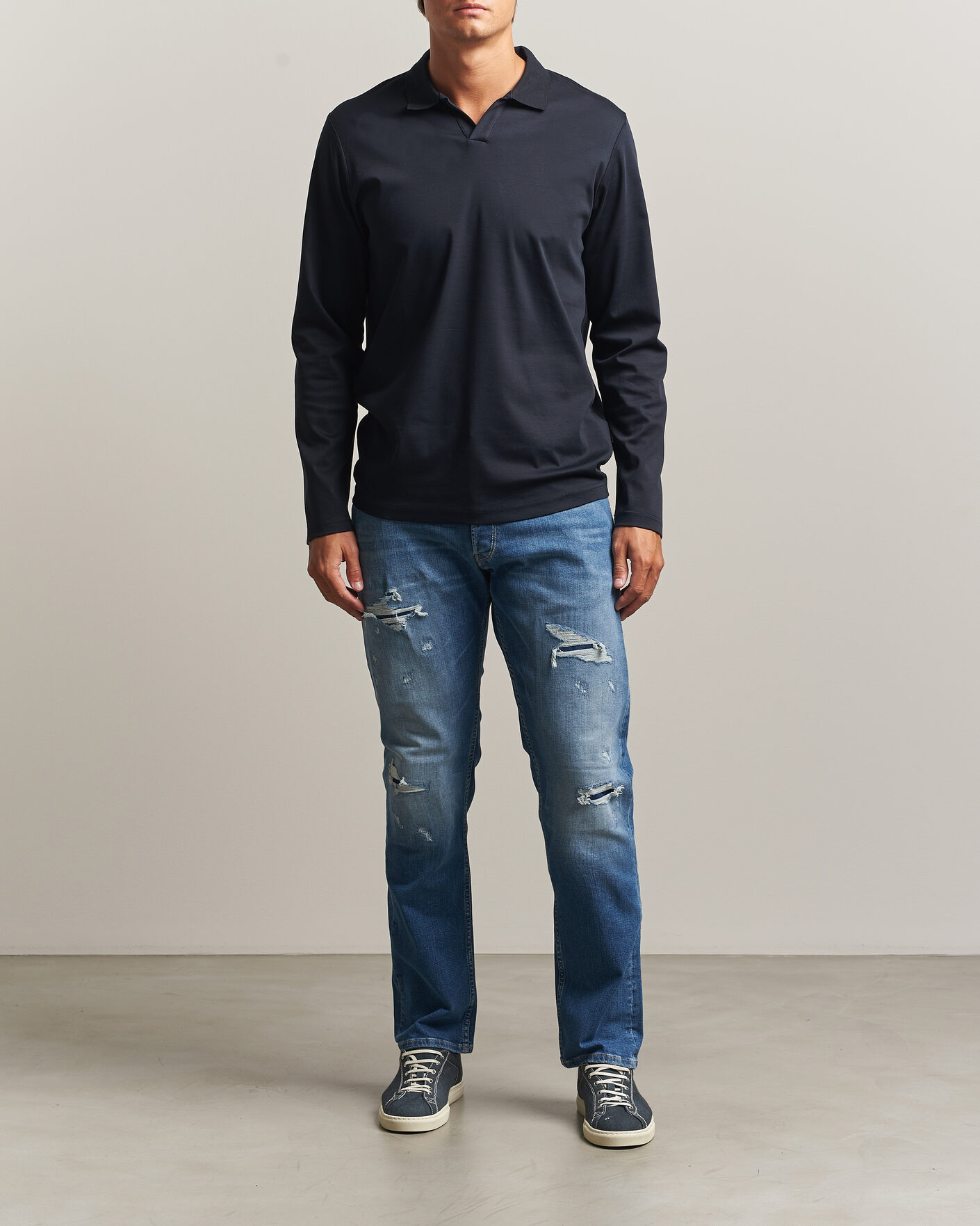 Heren | Jeans | Replay | Grover Super Stretch DNA Jeans Medium Blue