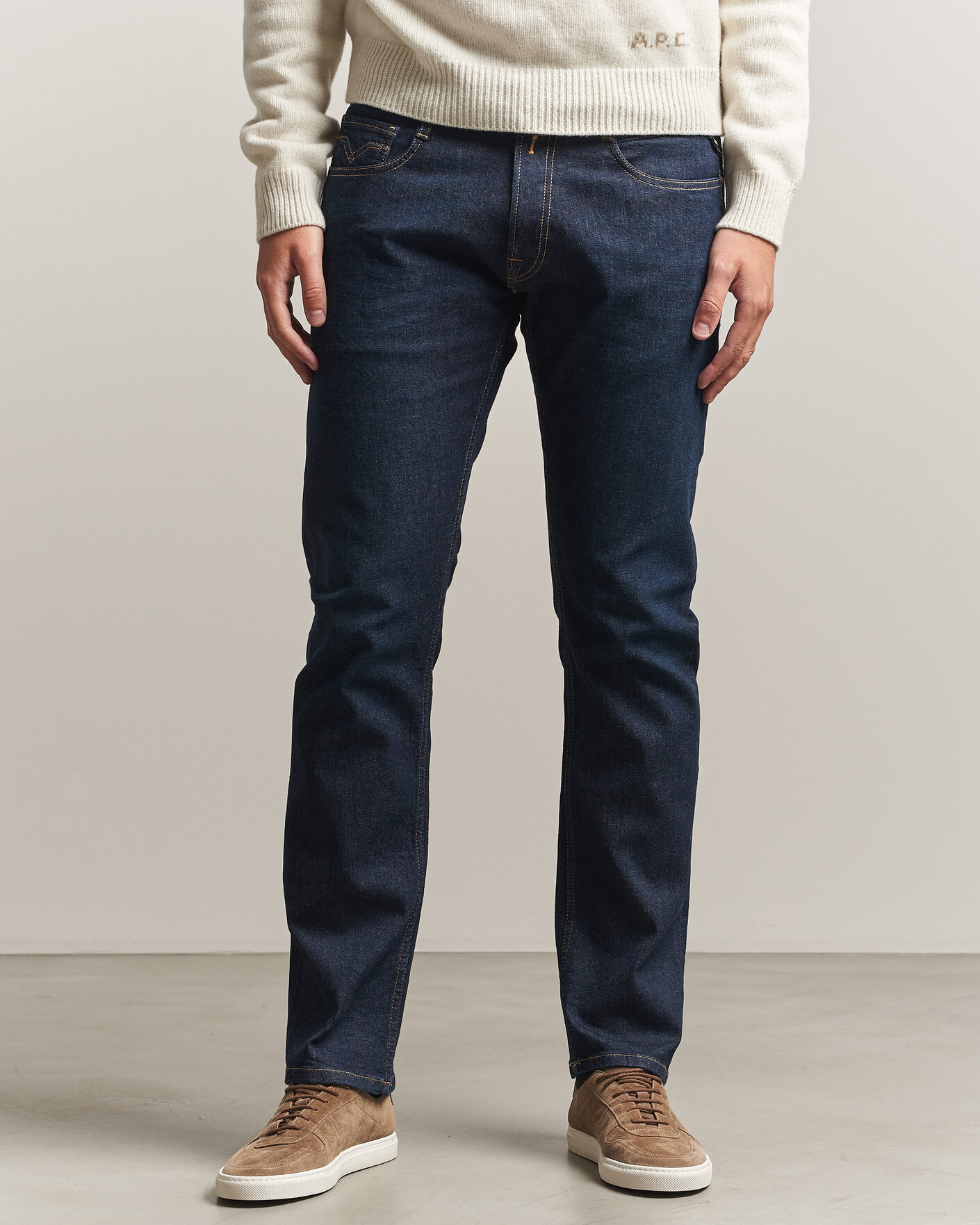 Heren | Jeans | Replay | Rocco Comfort Fit Super Stretch DNA Jeans Dark Blue