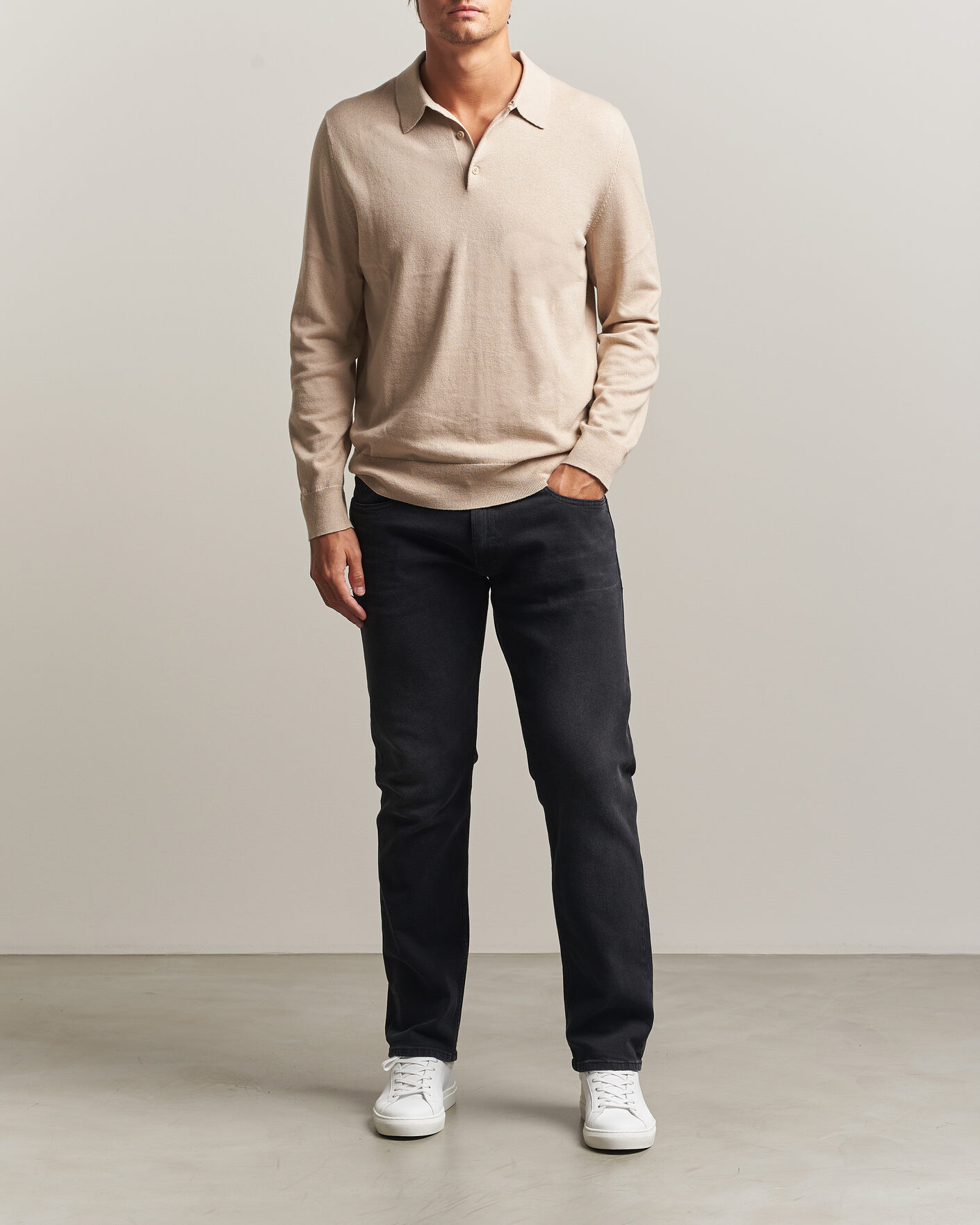 Heren | Jeans | Replay | Rocco Comfort Fit Powerstretch Jeans Washed Black