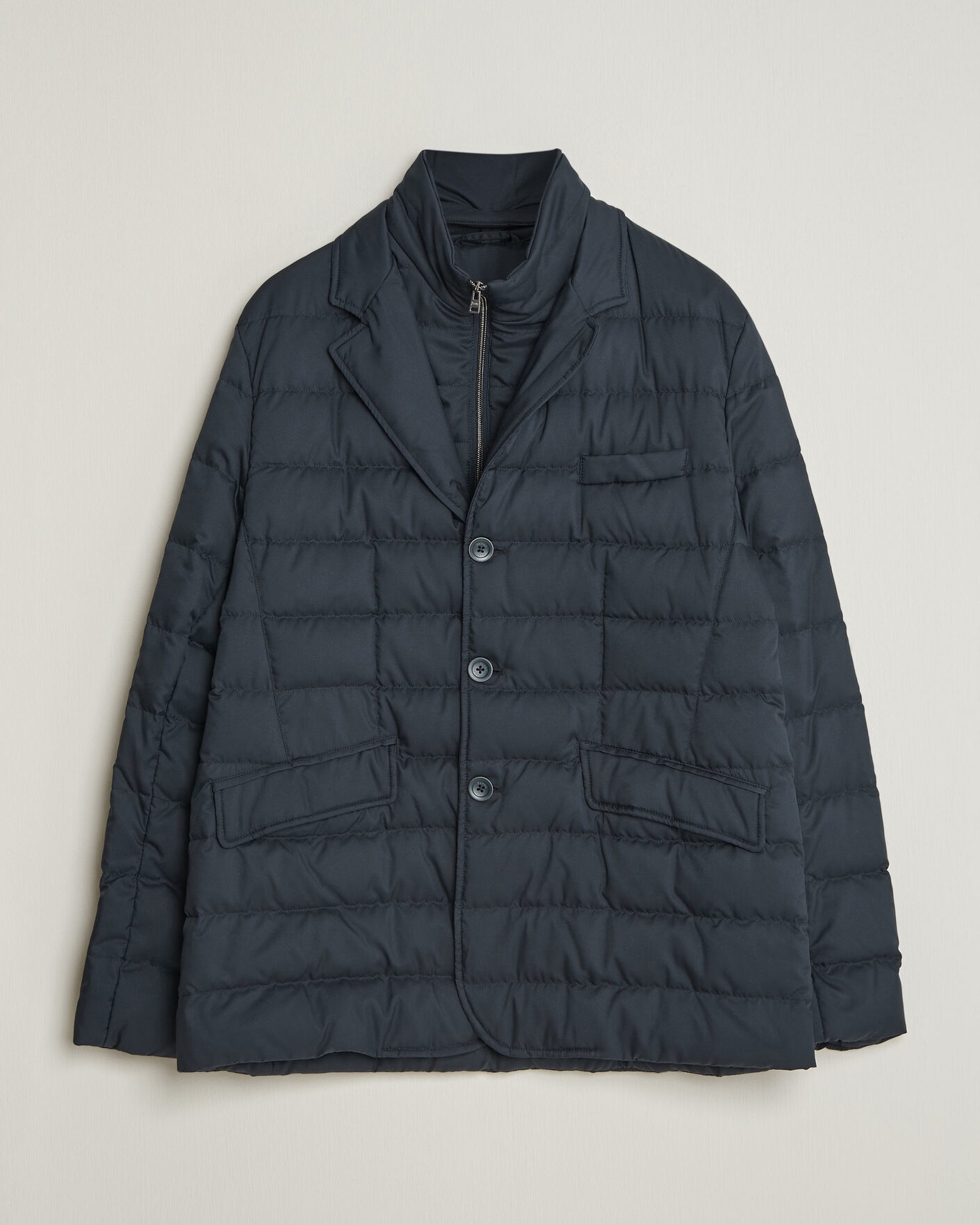 Heren | Jassen | Herno | Nylon Down Blazer Navy