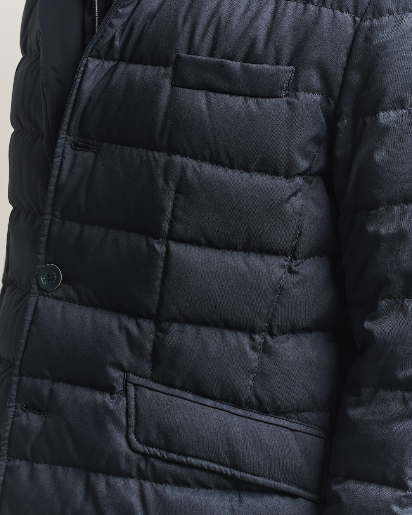 Heren | Jassen | Herno | Nylon Down Blazer Navy