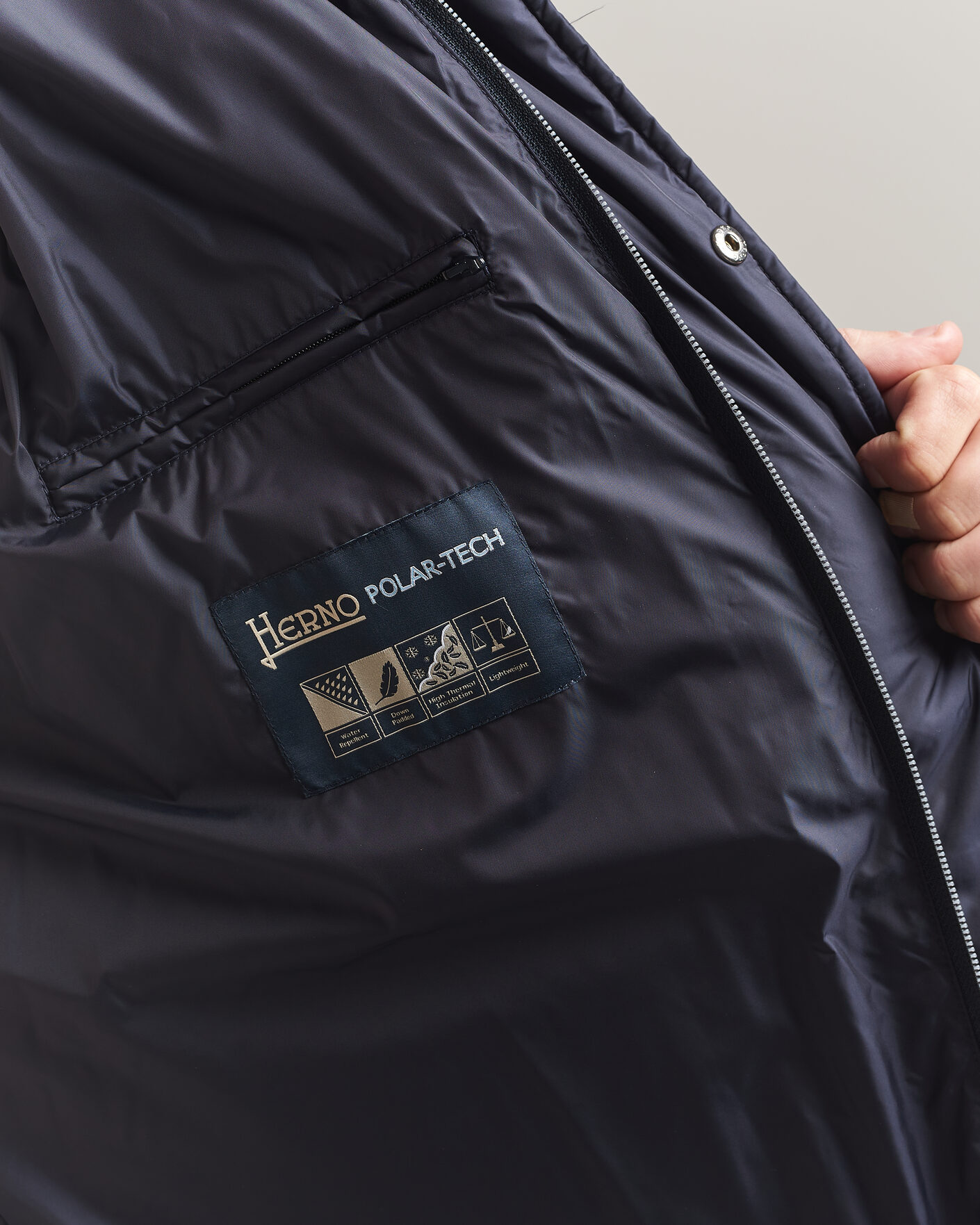 Heren | Jassen | Herno | Chamonix Down Parka Navy