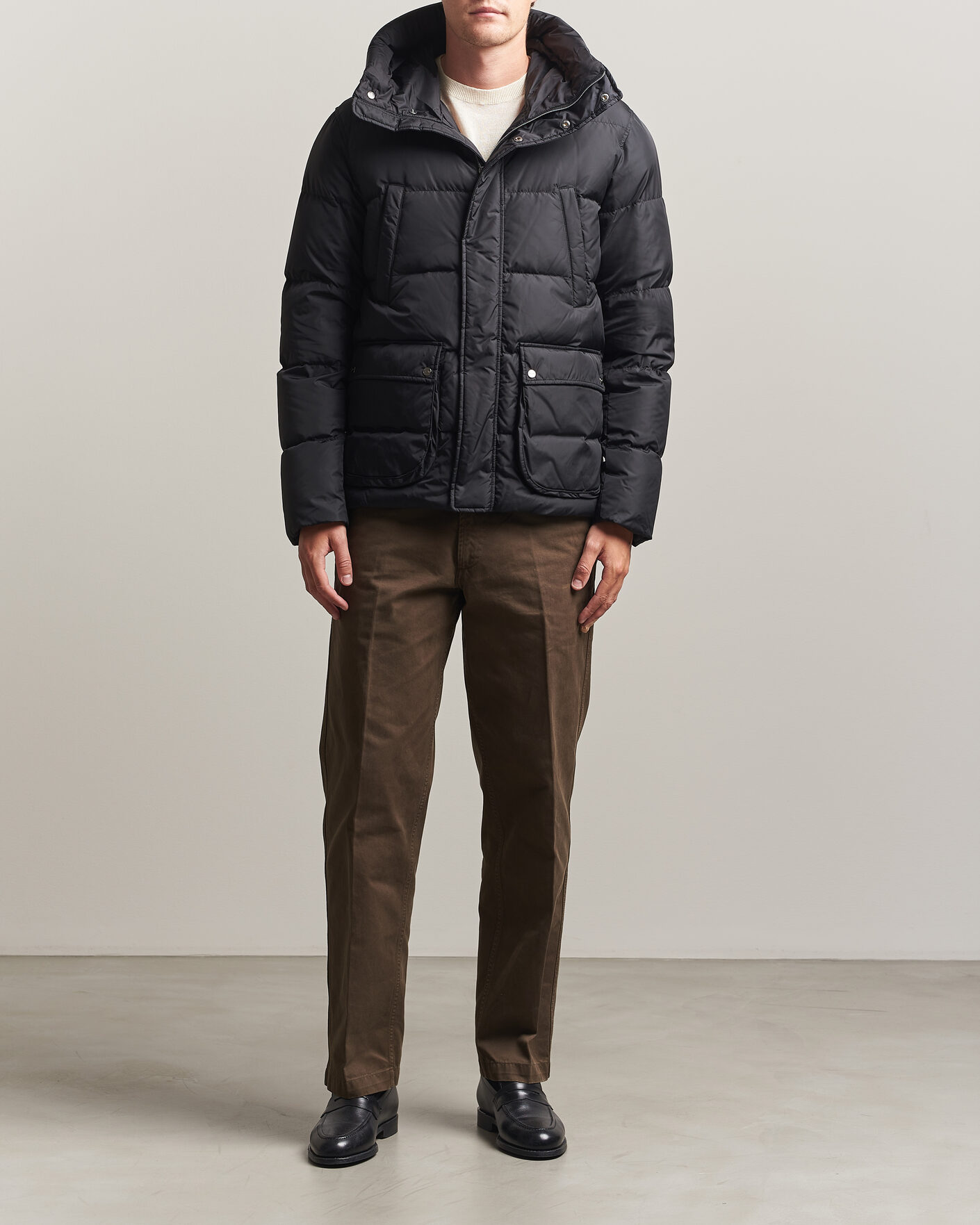 Heren | Jassen | Herno | Chamonix Down Parka Black