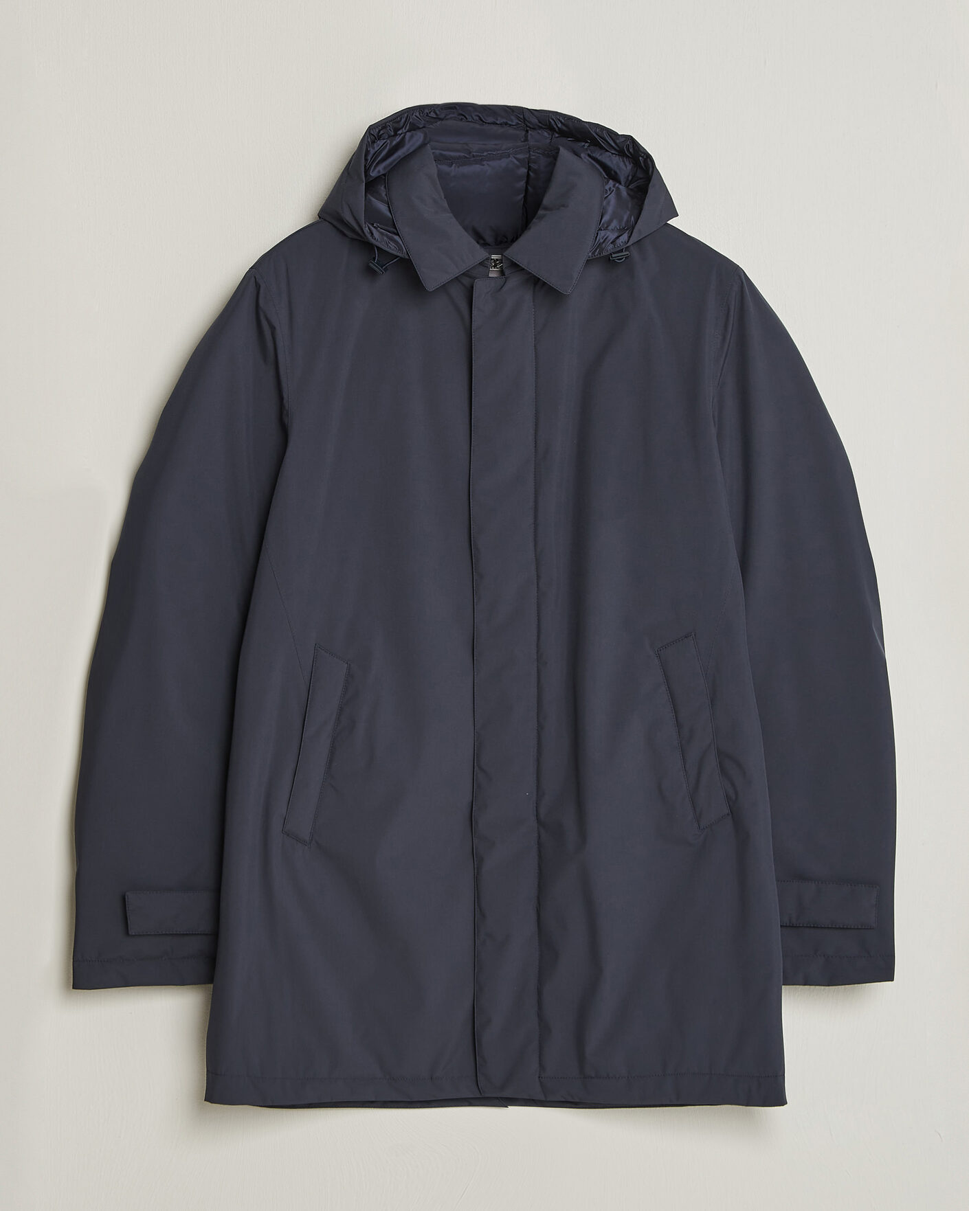 Heren | Jassen | Herno | Waterproof Nylon Coat Navy