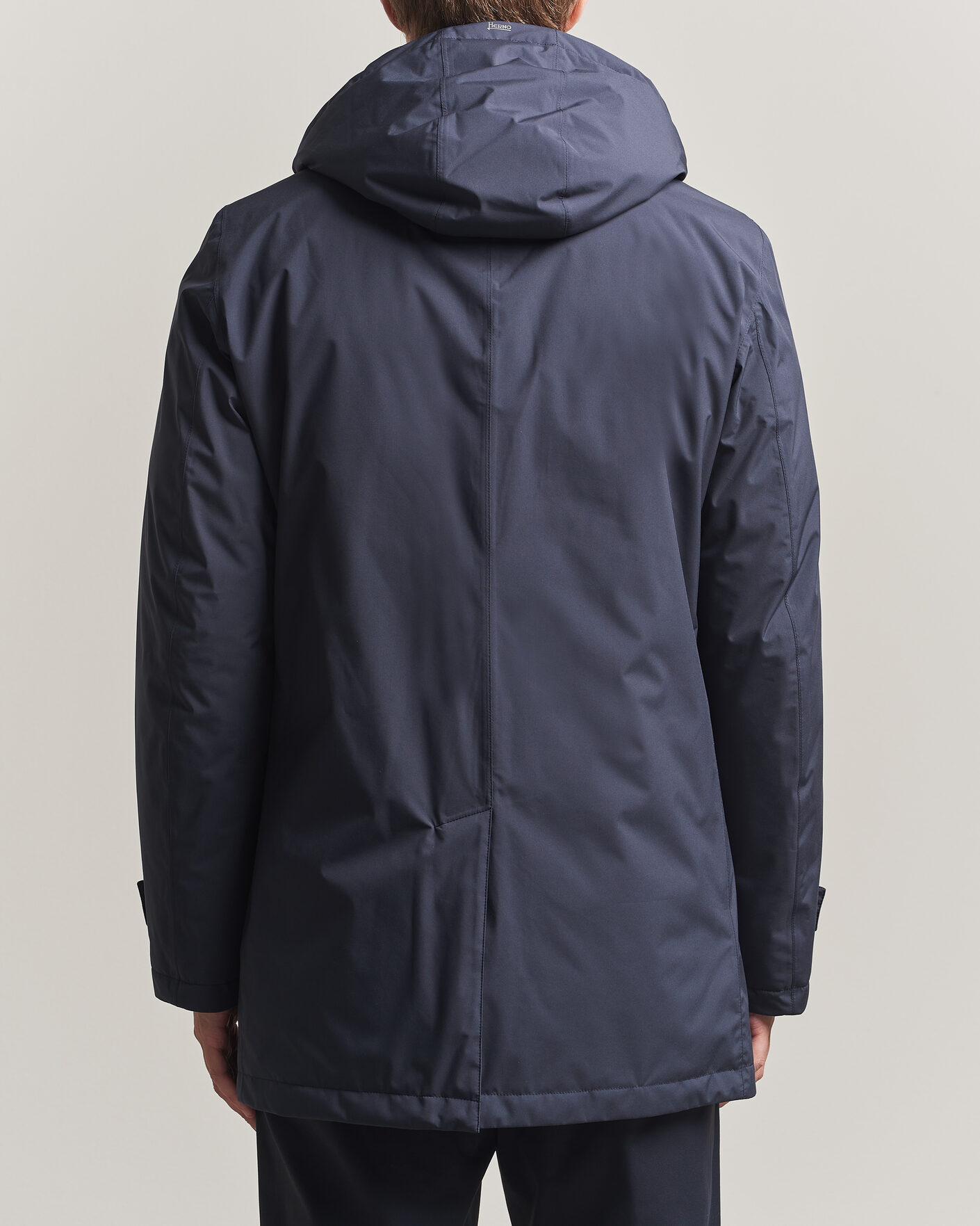 Heren | Jassen | Herno | Waterproof Nylon Coat Navy
