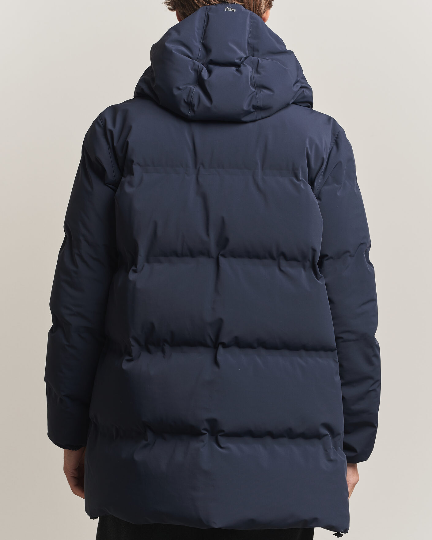 Heren | Jassen | Herno | Waterproof Stretch Down Parka Navy