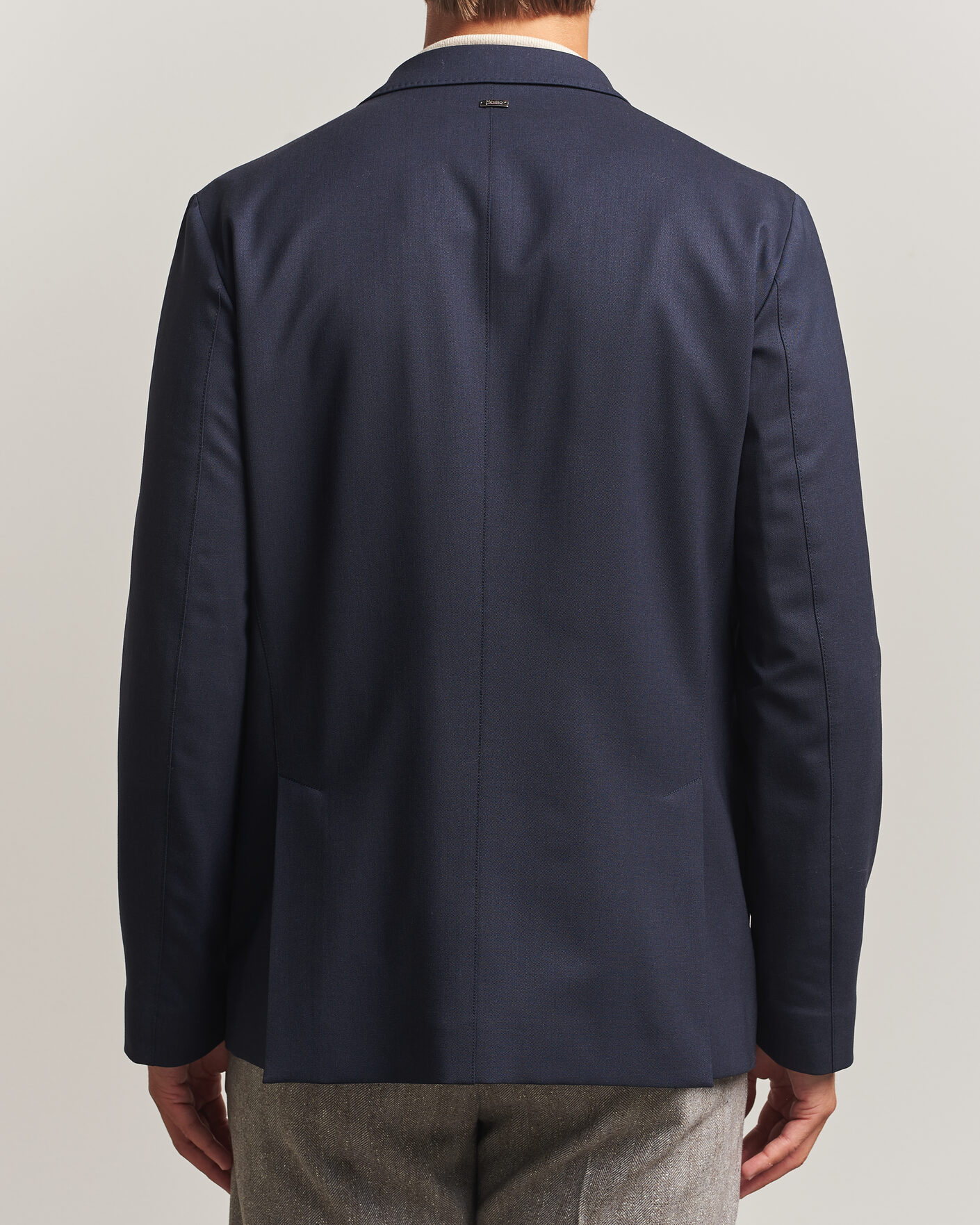 Heren | Blazers | Herno | Wool Blazer Navy