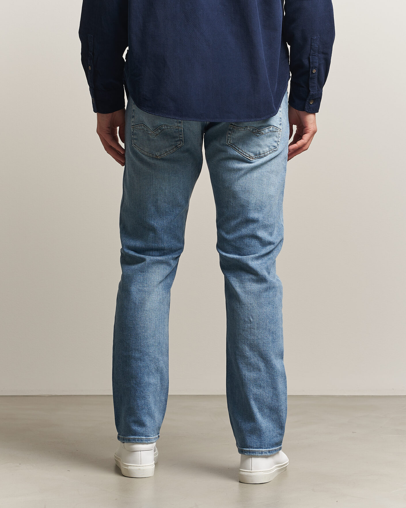 Heren | Jeans | Replay | Rocco Comfort Fit Original Jeans Light Blue