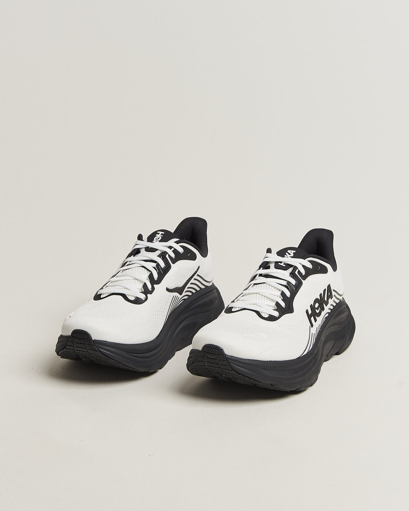 Heren | Hardloopschoenen | Hoka | Clifton 11 White/Black