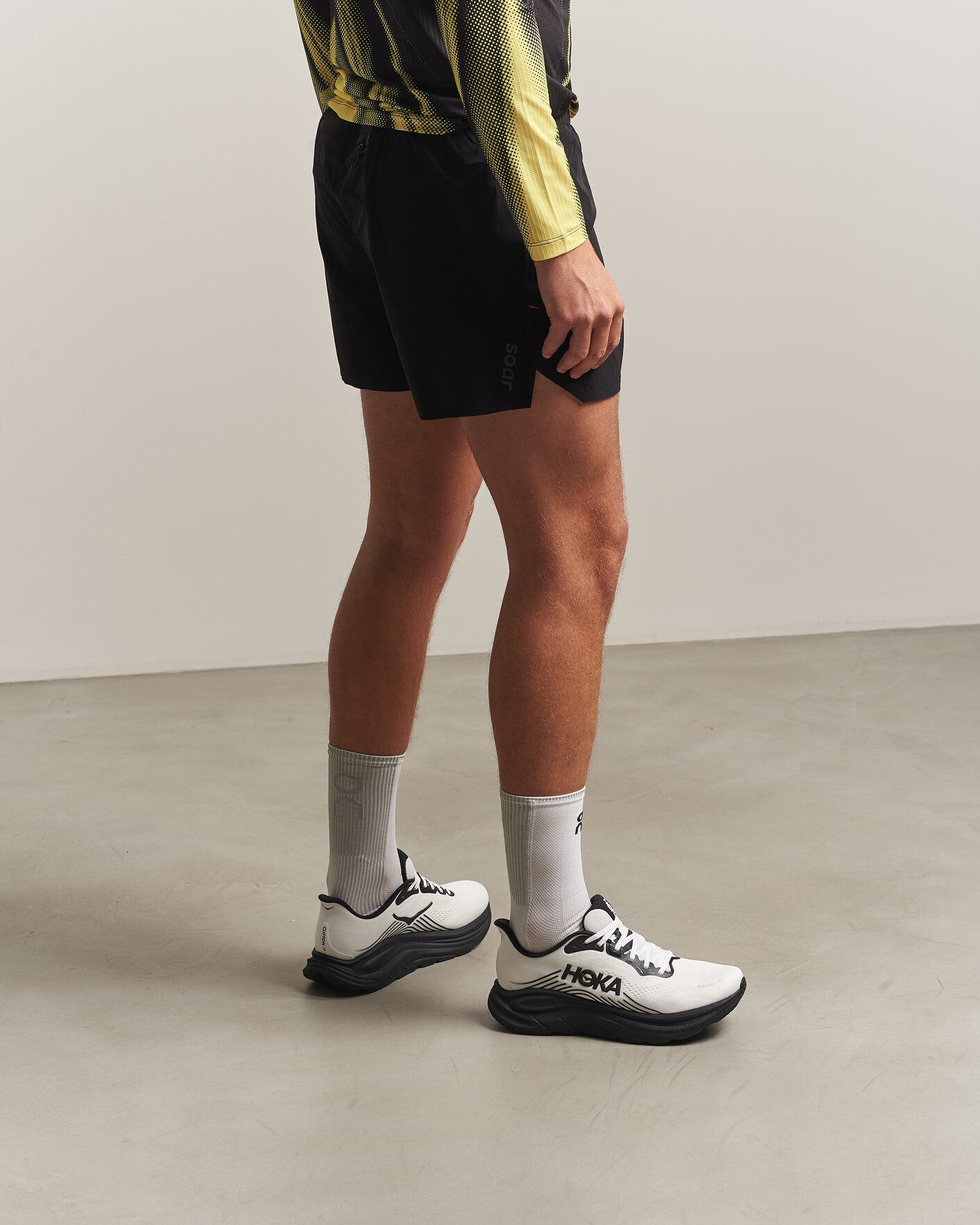 Heren | Hardloopschoenen | Hoka | Clifton 11 White/Black